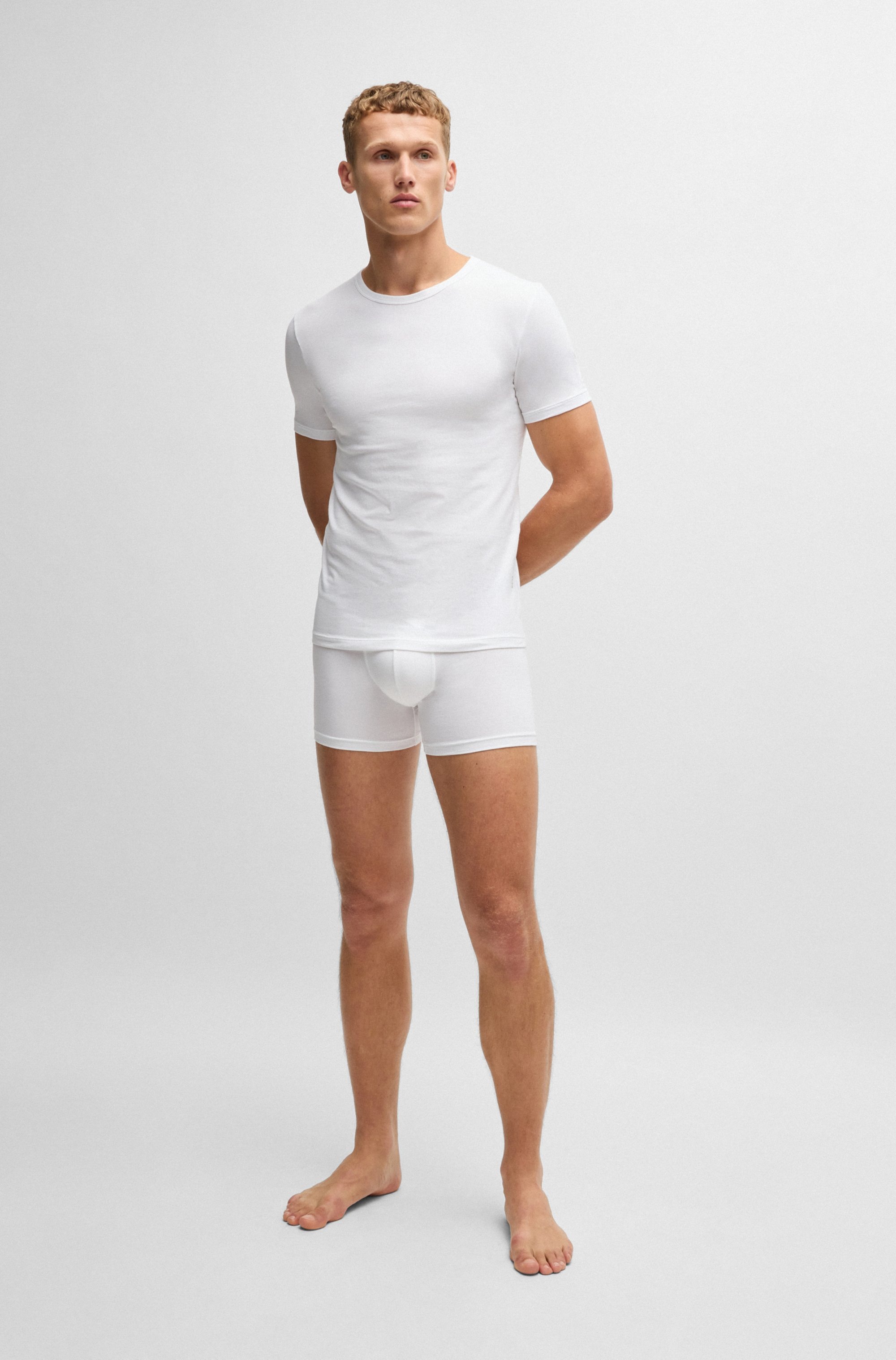 BOSS T-Shirt, (Packung, 2 tlg.)