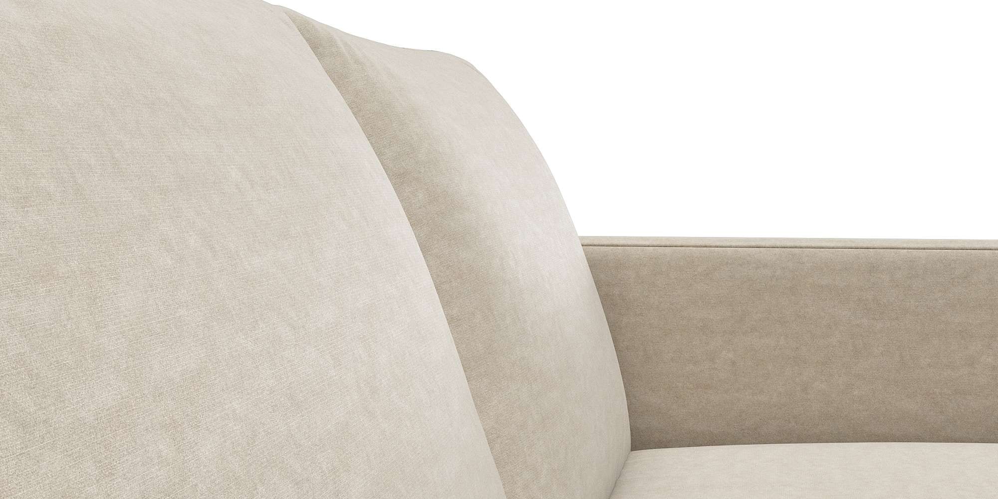FLEXLUX Ecksofa »Fiore, L-Form, bequem und komfortabel durch hochwertigem Sitzaufbau«, schmale Armlehnen, Kaltschaum, Füße Alu+ Eiche