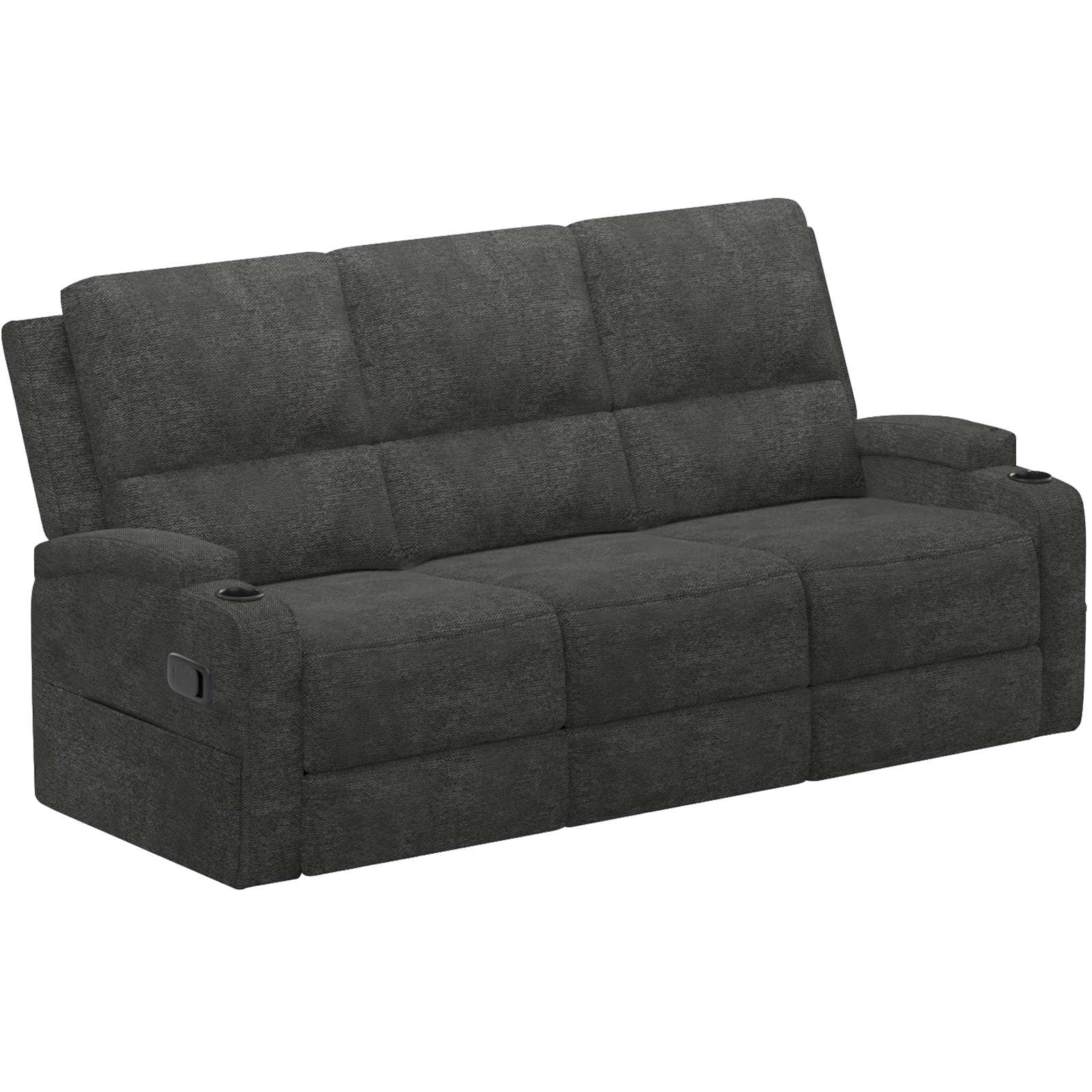 Home affaire 3-Sitzer »Napori«, Kinosofa mit 2 x Relaxfunktion und Getränkehalter