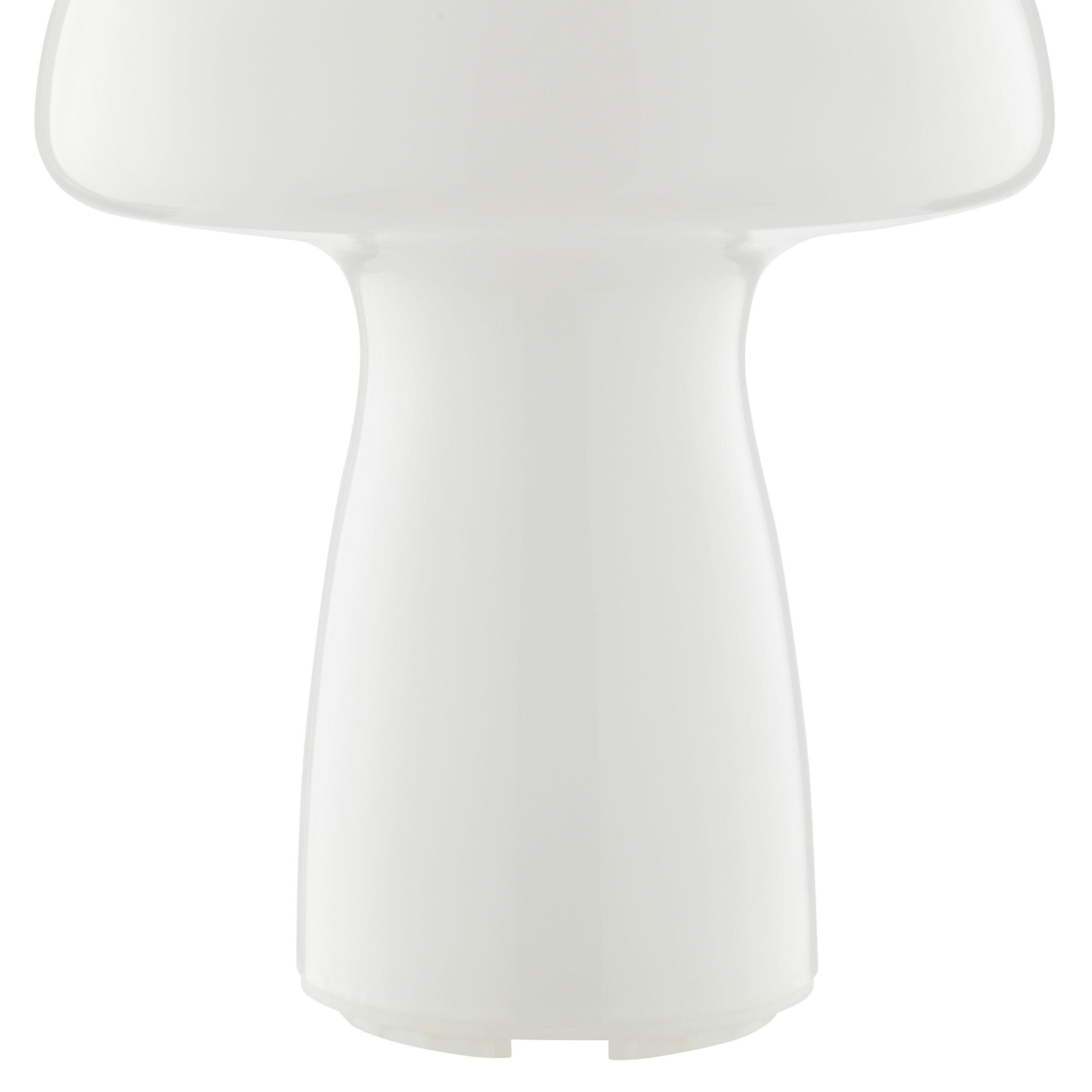 Brilliant LED Tischleuchte »Erik« LED-Modul 1 Stk. Warmweiß Pilzleuchte mit Akku, 22 x 16 cm, 250 lm, 2700 K, dimmbar, Glas, weiß