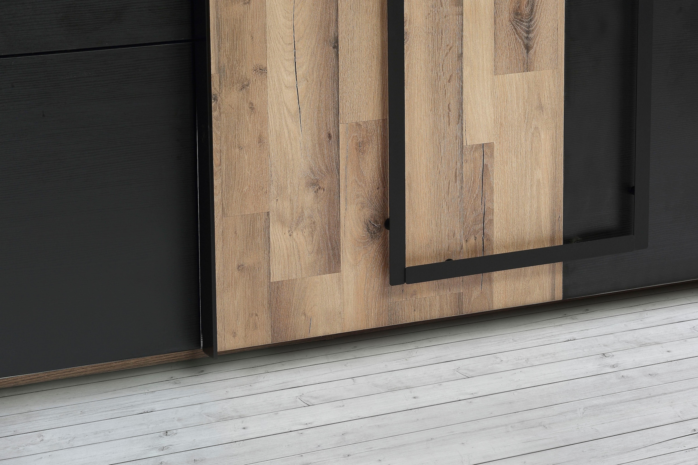 FORTE Schwebetürenschrank »Sirius Crown«, mit LED-Beleuchtung