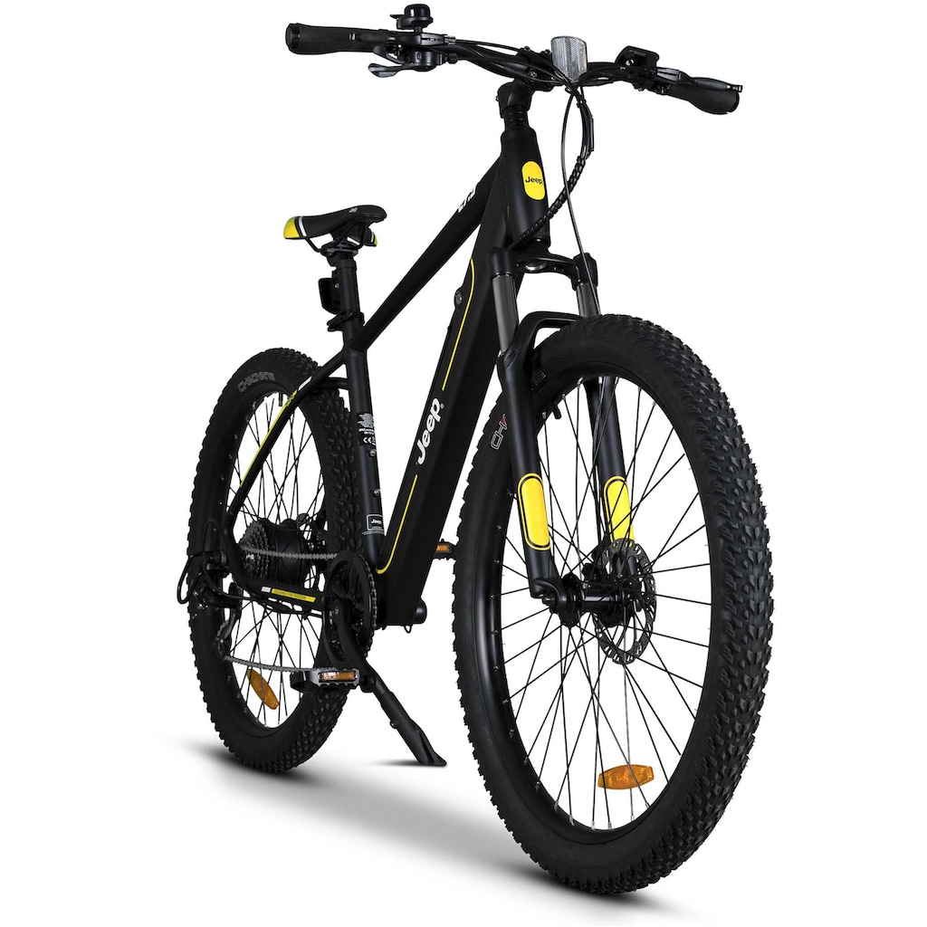 Jeep E-Bikes E-Bike »MHR 7000«, 7 Gang, Heckmotor 250 W, (mit Akku-Ladegerät)