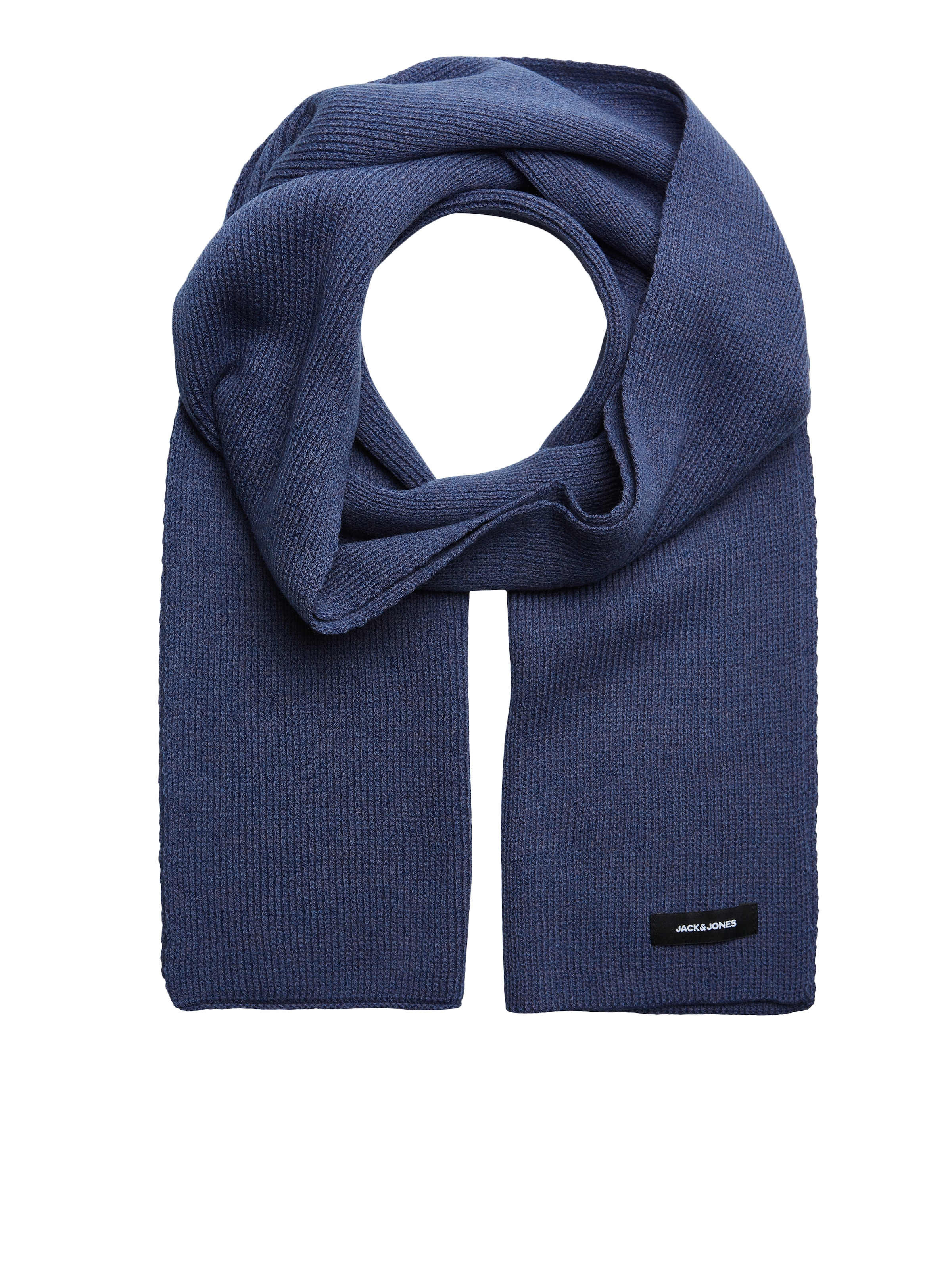 JACK & JONES Strickschal »JACDNA KNIT SCARF NOOS« navy blazer