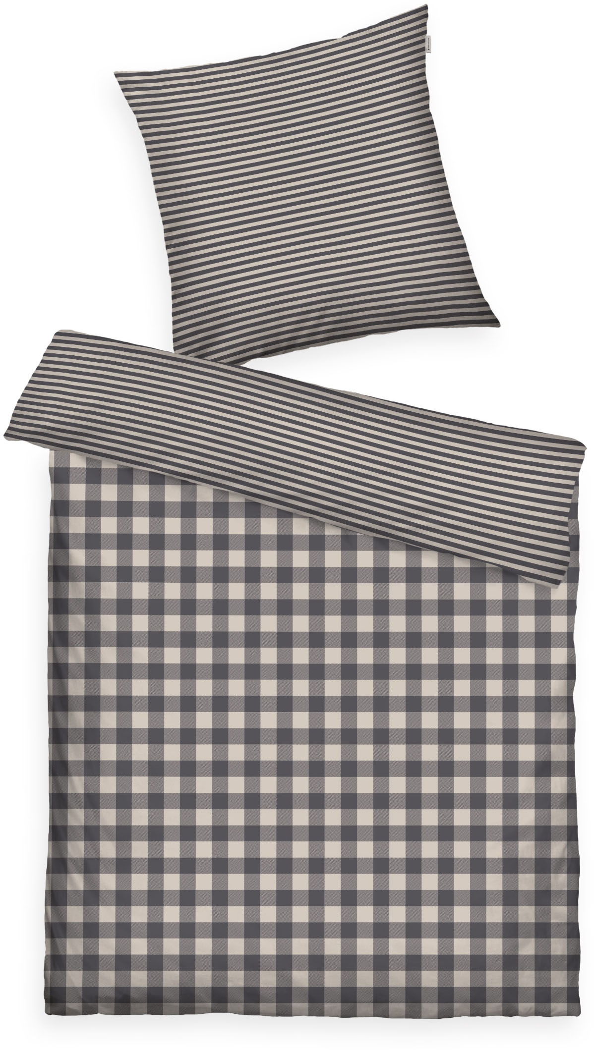 TOM TAILOR HOME Bettwäsche »CLASSIC CHECK in Gr. 135x200cm oder 155x220cm«, günstig online kaufen