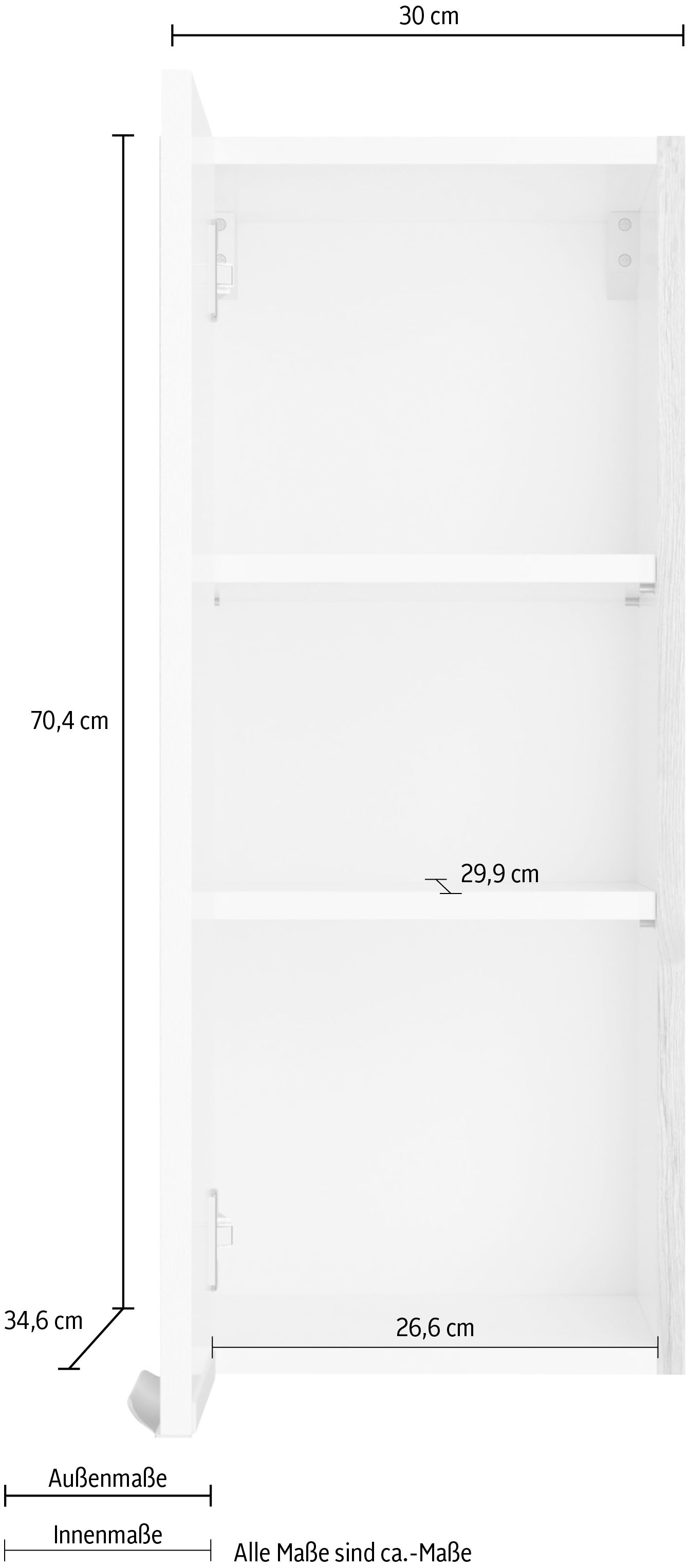 OPTIFIT Hängeschrank »Aken«