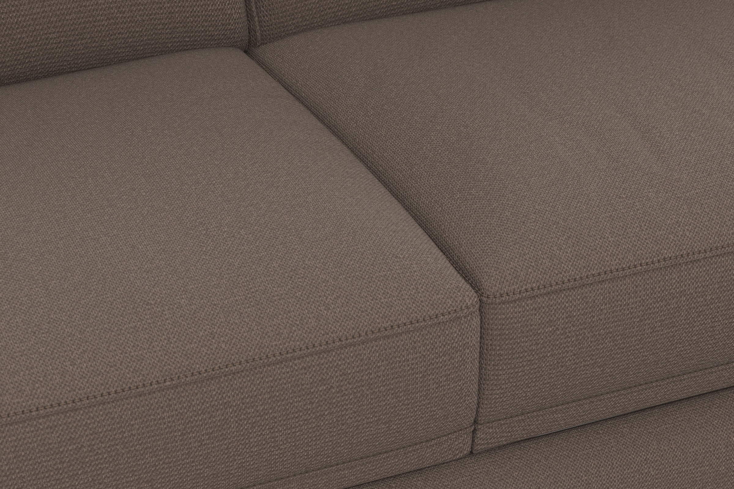 sit&more Ecksofa »Dundee L-Form«, mit Federkern und Massivholzfüßen, wahlweise mit Kopfteilverstellung