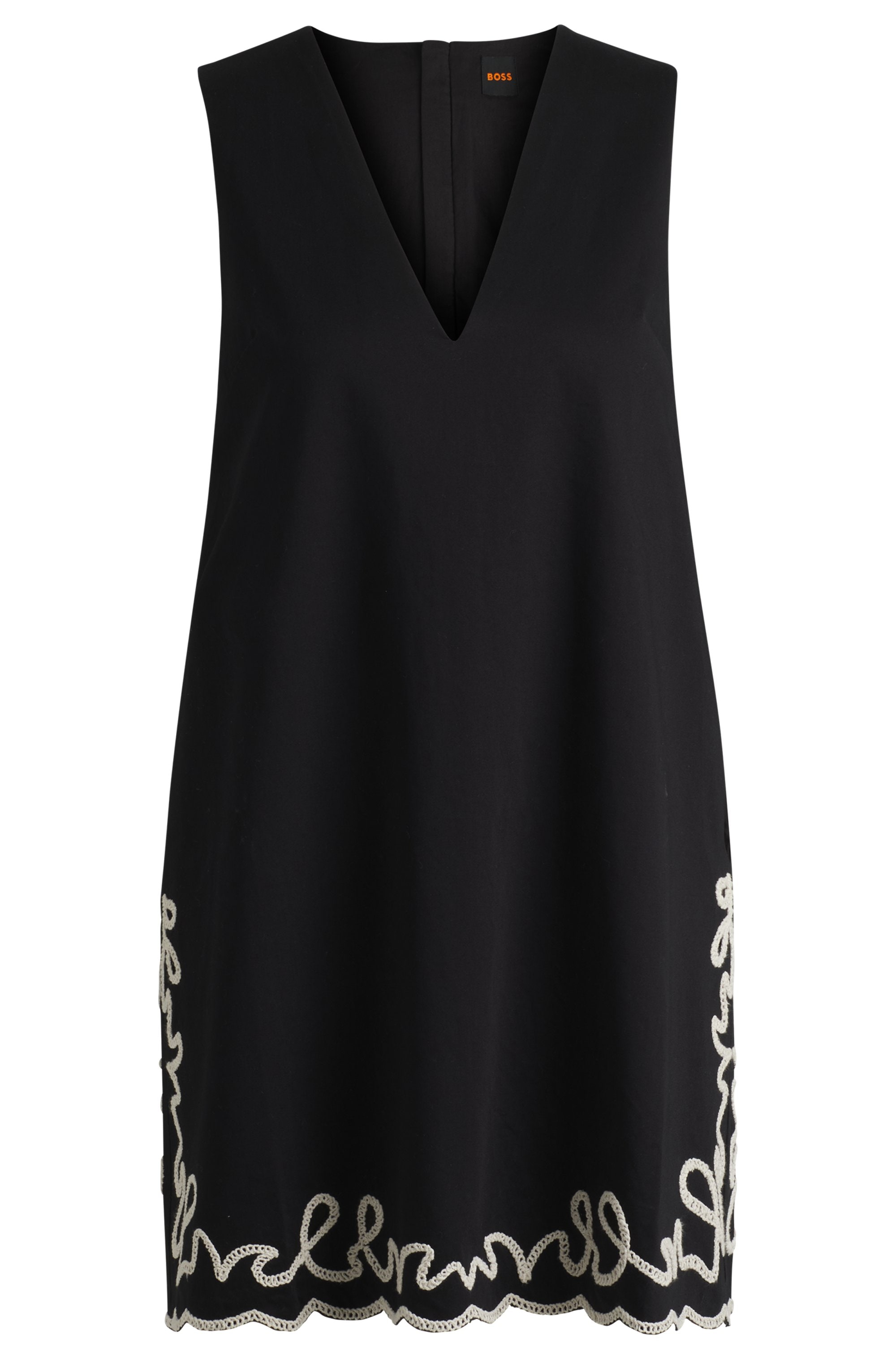 BOSS ORANGE Blusenkleid »C_Dembrolai«, mit Stickerei