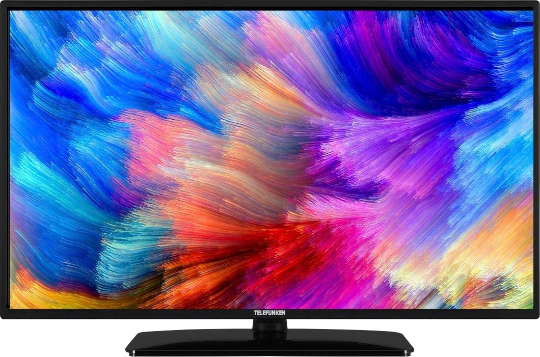 Telefunken LCD-LED HD-ready, Fernseher kaufen Zoll, 12V-Anschluss 80 »D32H554M1CWVI«, auf -TV, cm/32 Smart Raten