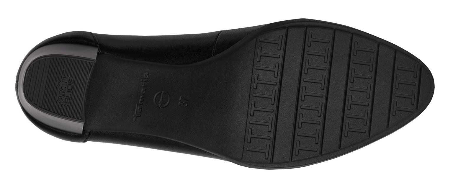 Tamaris Pumps, Trichterabsatz, Abendschuh, Festtagsschuh in zeitloser Optik