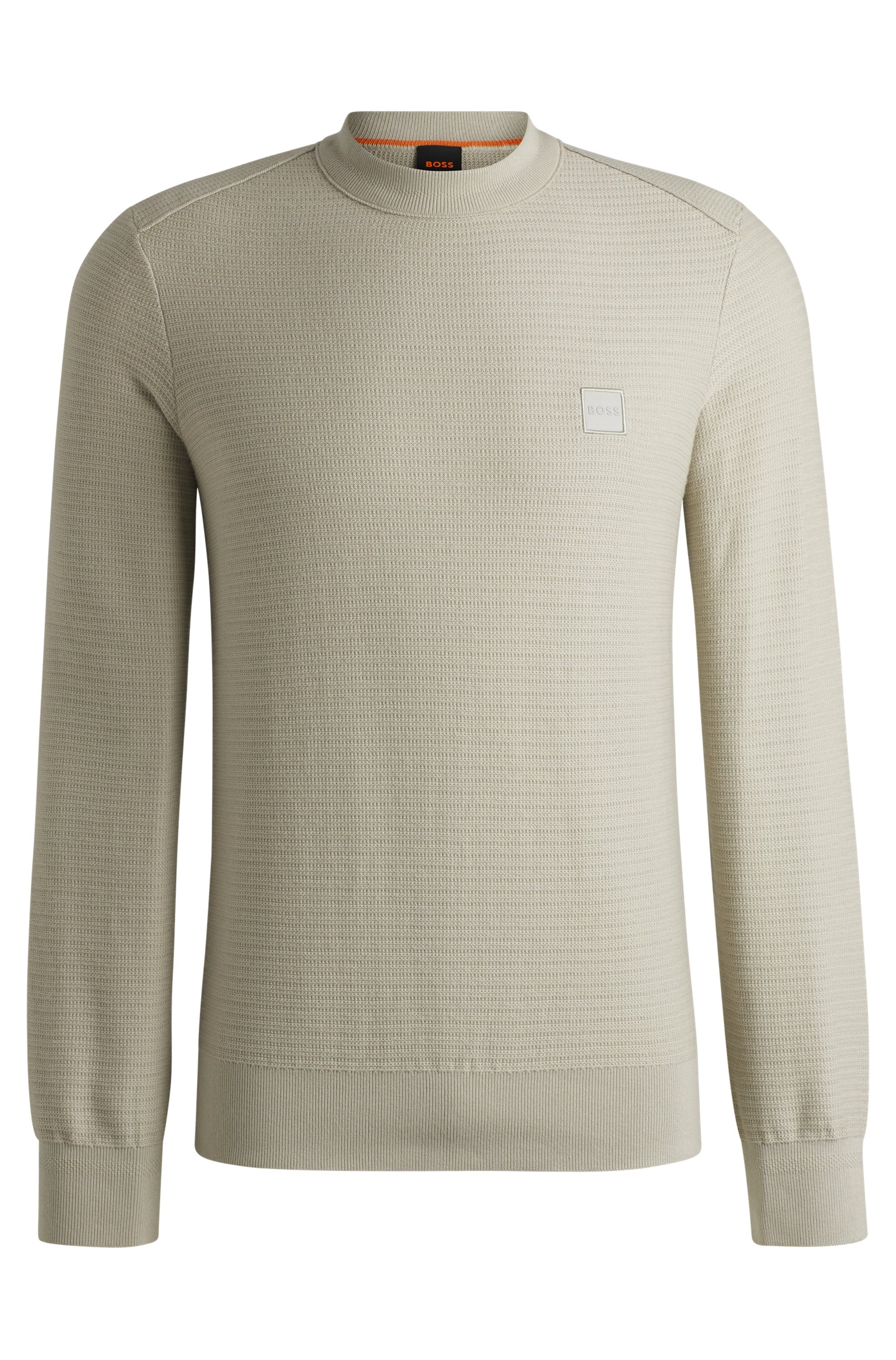 BOSS ORANGE Strickpullover »Anion«, mit BOSS-Badge