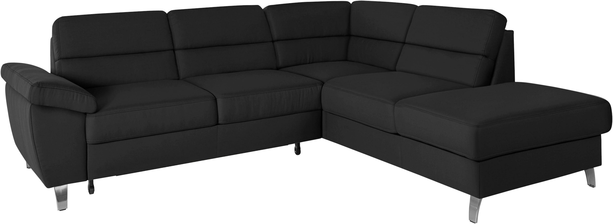 sit&more Ecksofa »Sorano L-Form«, wahlweise mit Bettfunktion und Bettkasten günstig online kaufen