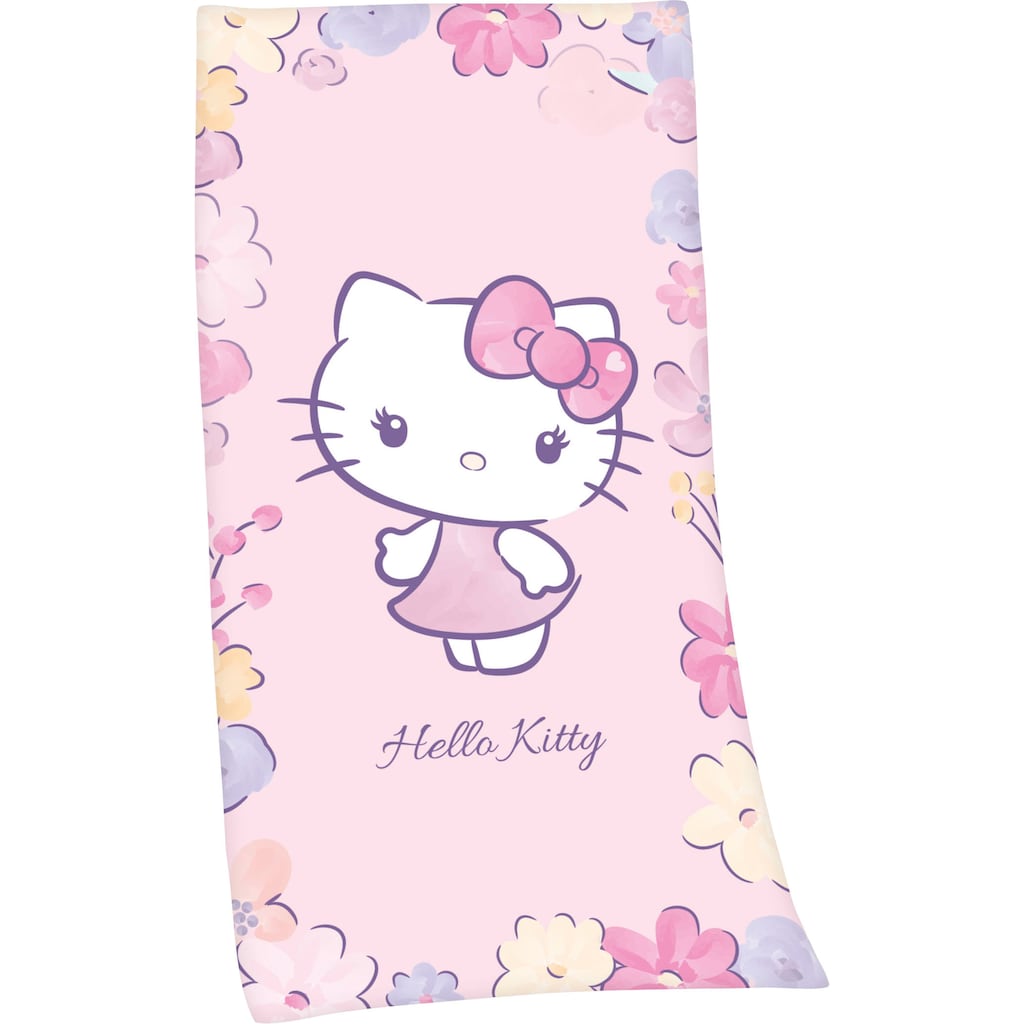 Hello Kitty Badetuch »Hello Kitty«, (1 St.), hochfarbig bedruckt