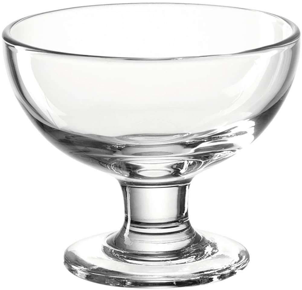 Servierschale »CUCINA«, aus Glas, auf Fuß, 360 ml, 4er Set