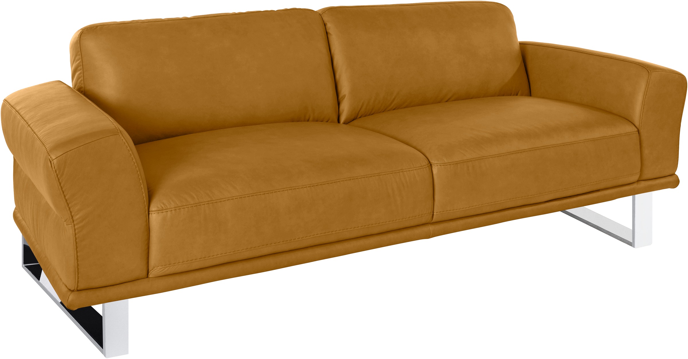 W.SCHILLIG 2,5-Sitzer »montanaa«, mit Metallkufen in Chrom glänzend, Breite 232 cm