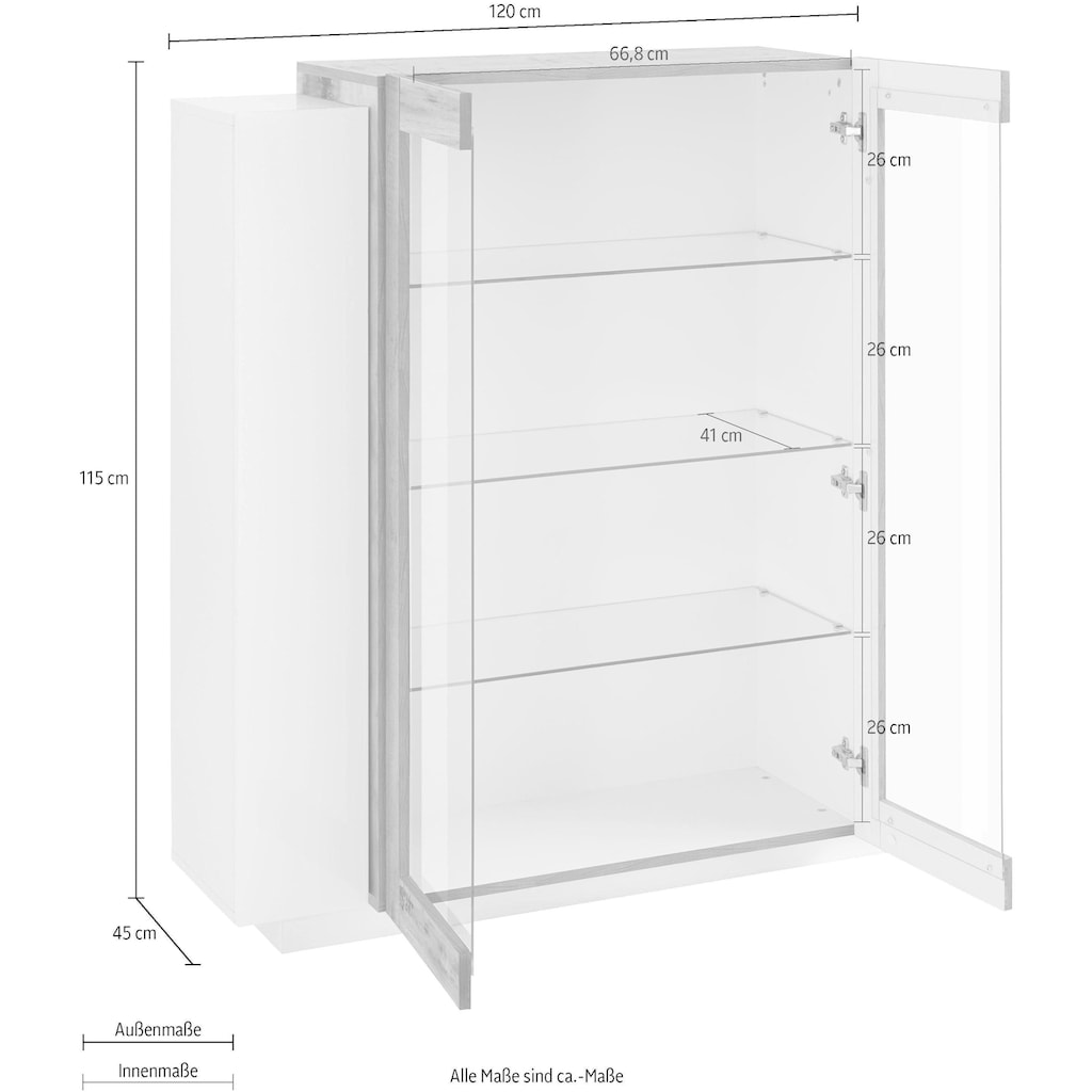 Tecnos Vitrine »Coro«