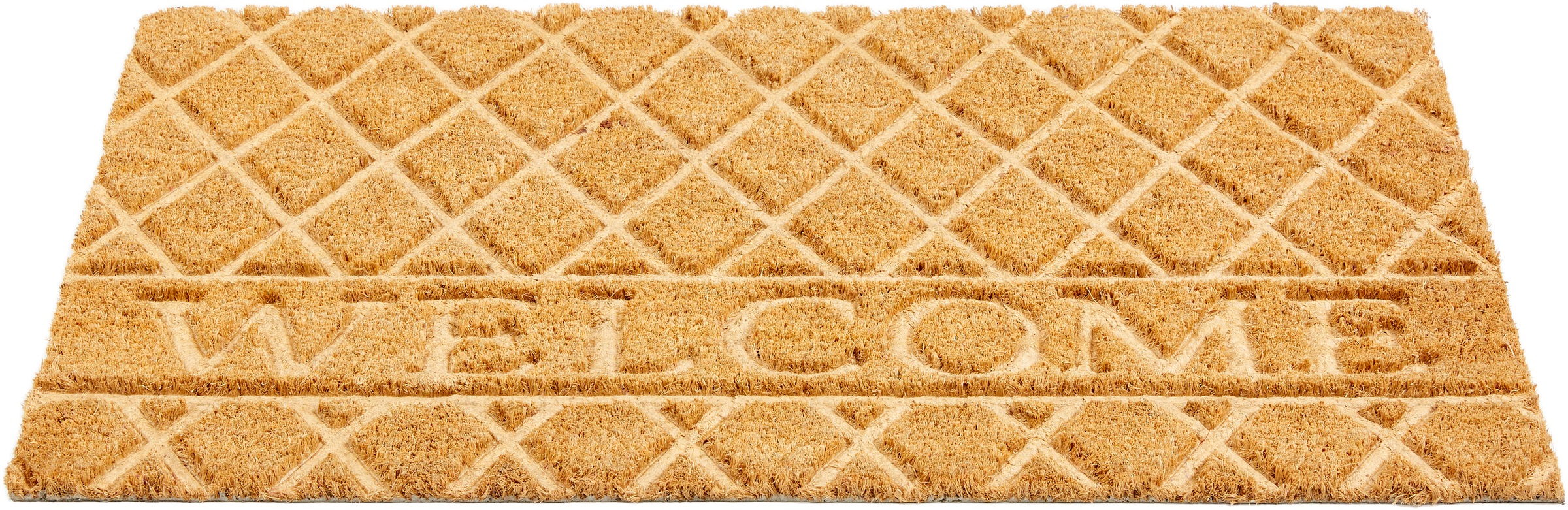 ASTRA Fußmatte »Coco Shape, Welcome«, rechteckig, 15 mm Höhe, Türmatte, Kok günstig online kaufen