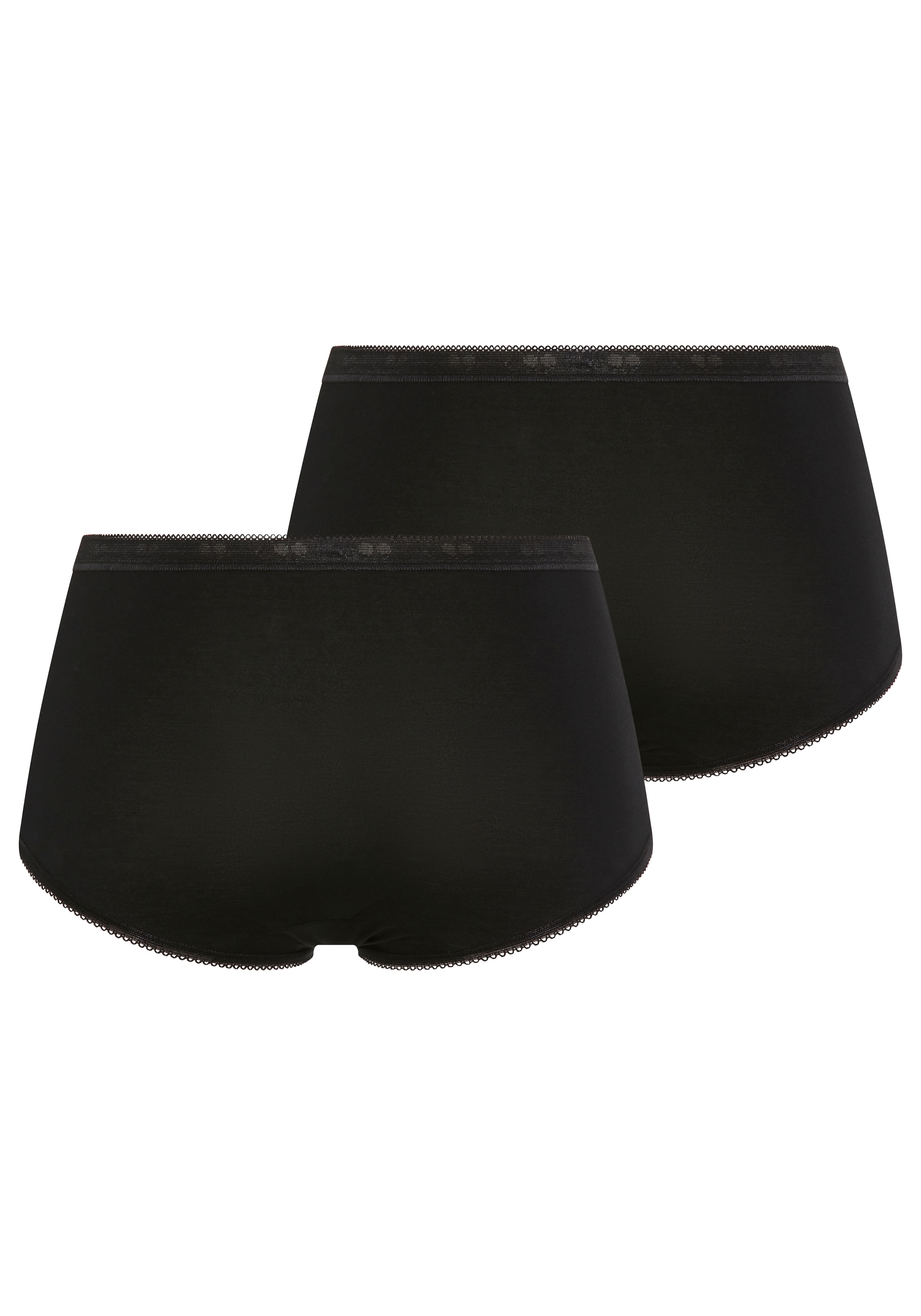 sloggi Midislip »Basic+« 2er Pack,  perfekter Sitz, Baumwollmix, weiche Nähte, elastisch