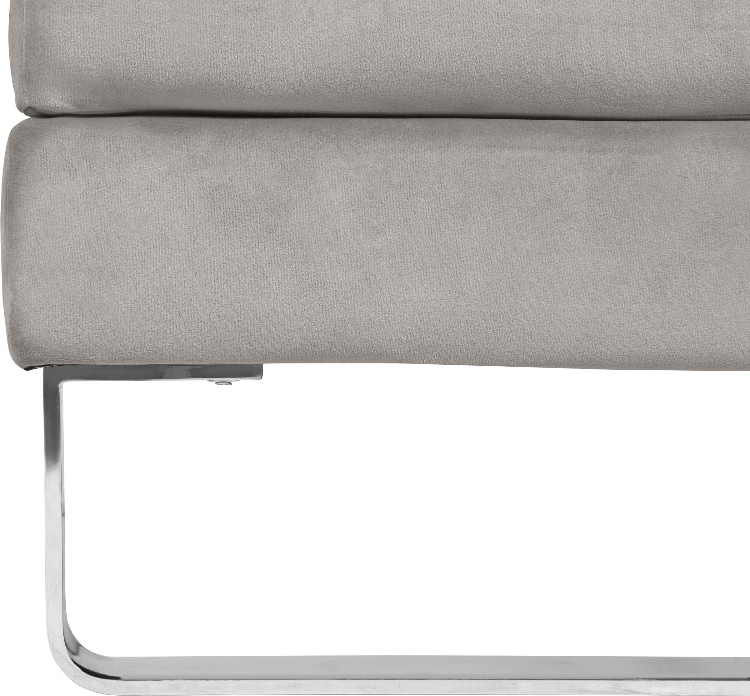 Alte Gerberei Fußhocker »Velina«, mit Metallkufen