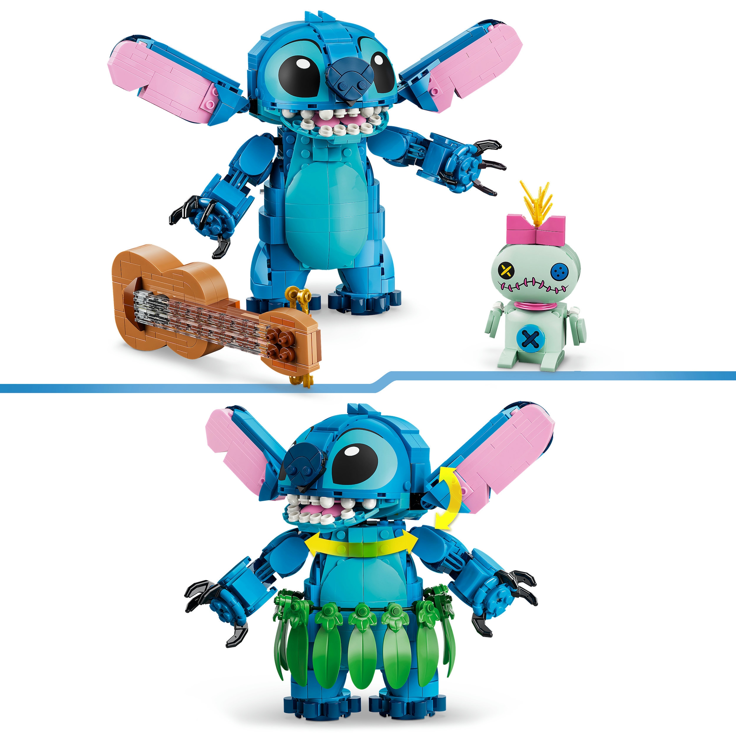 LEGO® Konstruktionsspielsteine »Stitch und Scrump (43296), LEGO Disney Classic« Made in Europe
