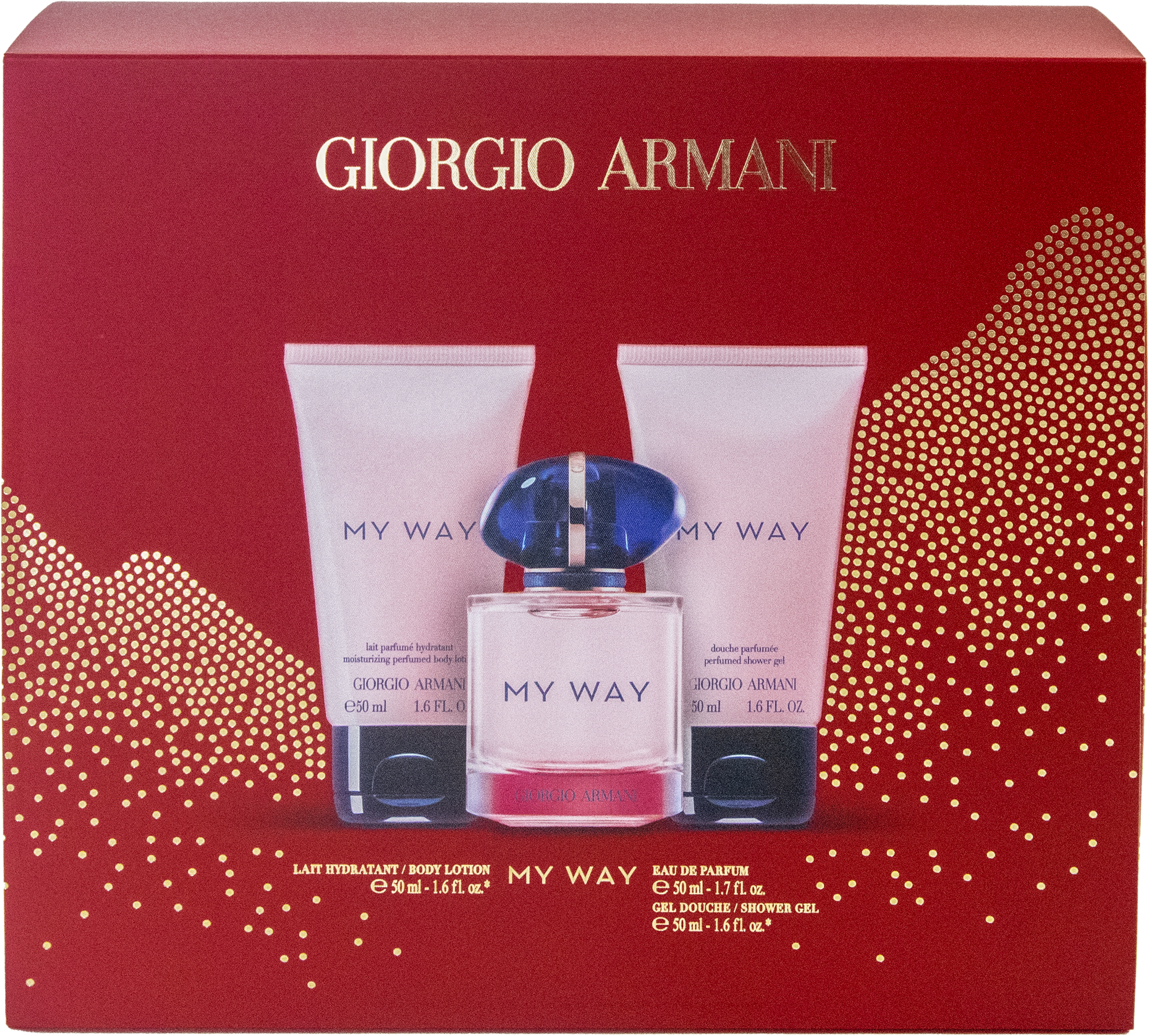 Giorgio Armani Duft-Set »Giorgio Armani My Way Damen«, (Set, 3 tlg., 3er-Pack), mit blumiger Kopfnote