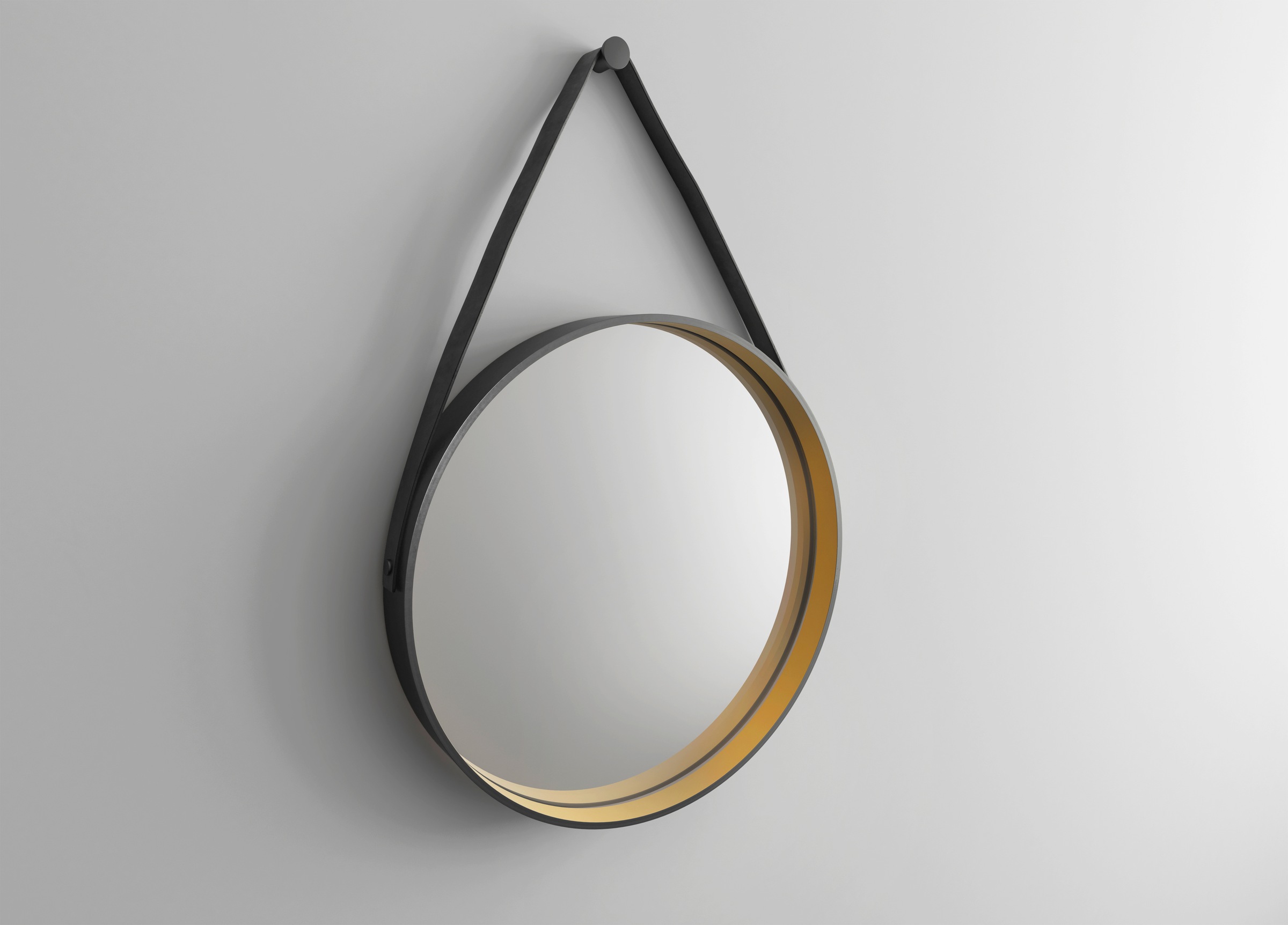 Talos Badspiegel »Golden Style«, Durchmesser: 55 cm