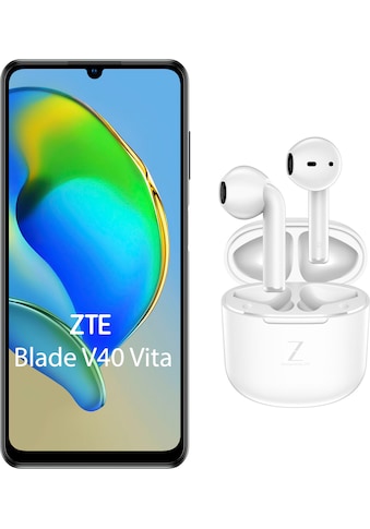 Smartphone »Blade V40 Vita«, schwarz, 17,1 cm/6,75 Zoll, 128 GB Speicherplatz, 48 MP...