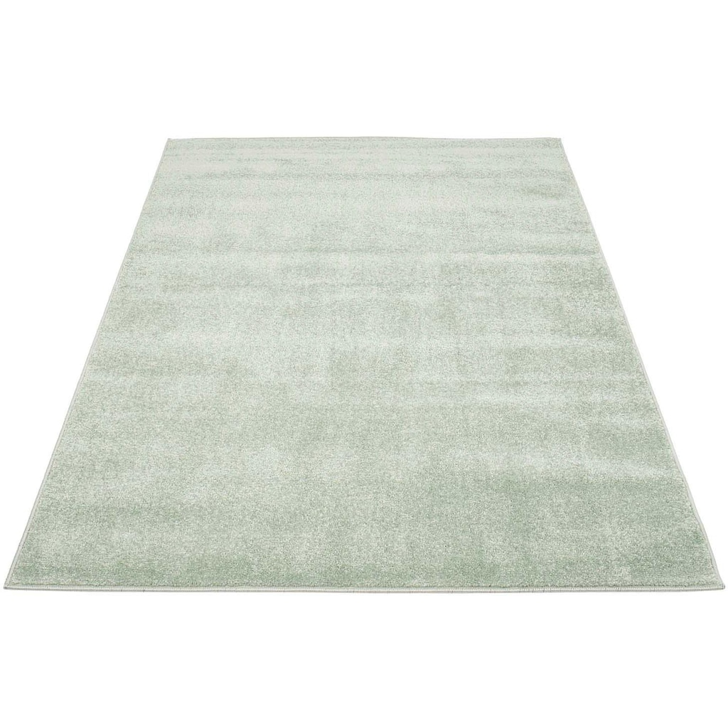 Carpet City Teppich »Moda Soft 2081«, rechteckig, Kurzflor, Uni-Farben, Weicher Flor