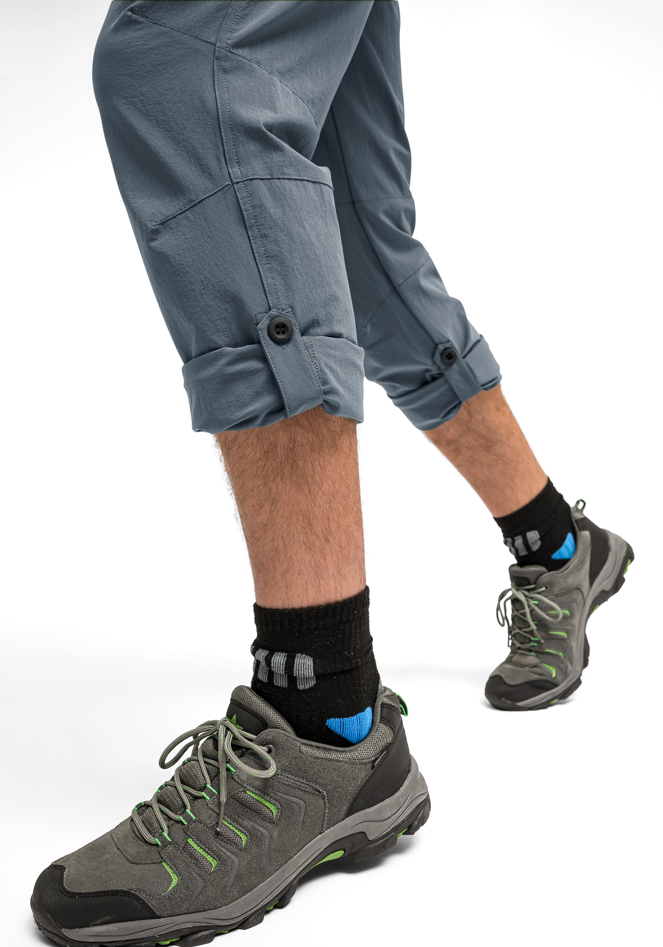 Maier Sports Funktionshose »Nil«, Herren Wanderhose, atmungsaktive Outdoor-Hose mit Roll up Funktion