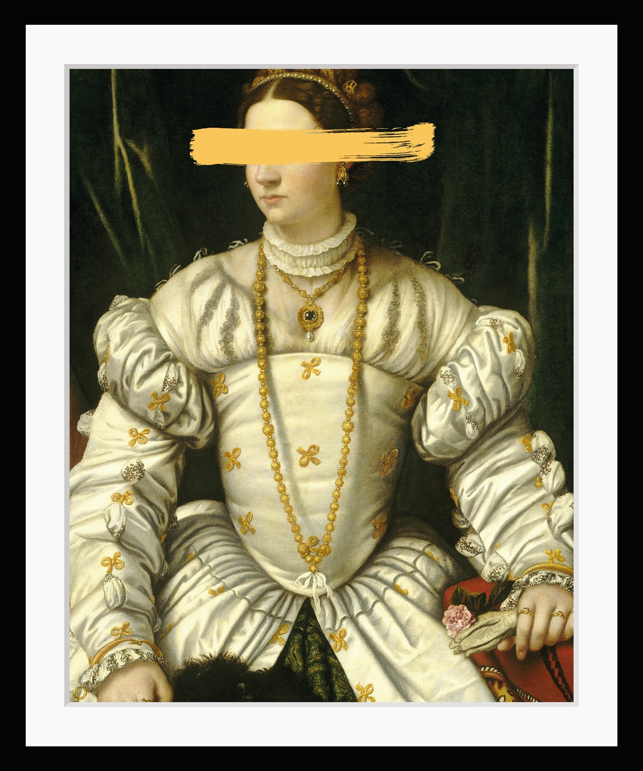 queence Bild »Lydia mit Farbklecks« Bilder von Frauen | Frau | Gemälde | Historische Persönlichkeiten | Kunst HD Premium Poster-Druck inkl. Holzrahmen