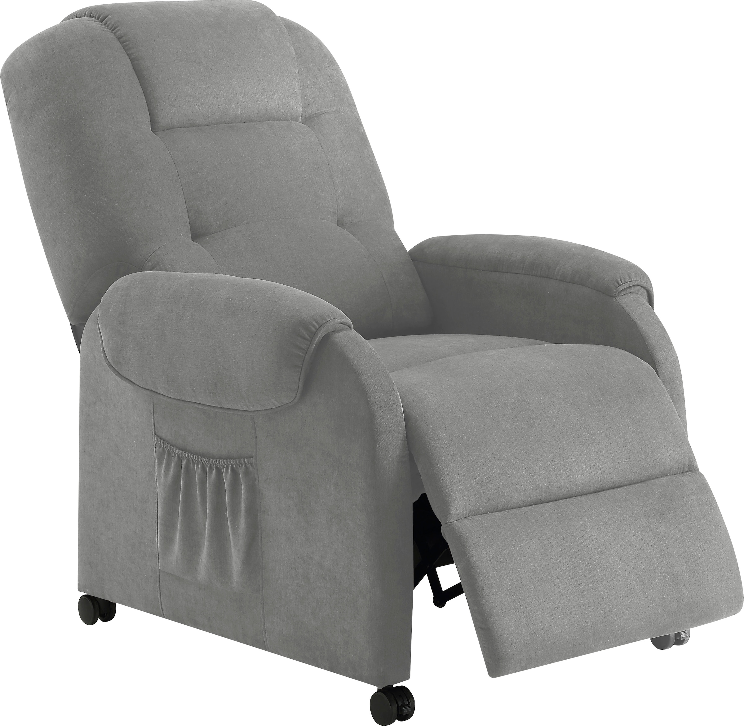 ATLANTIC home collection Relaxsessel »Tobi«, mit Relaxfunktion, Federkern & Aufbewahrungstasche