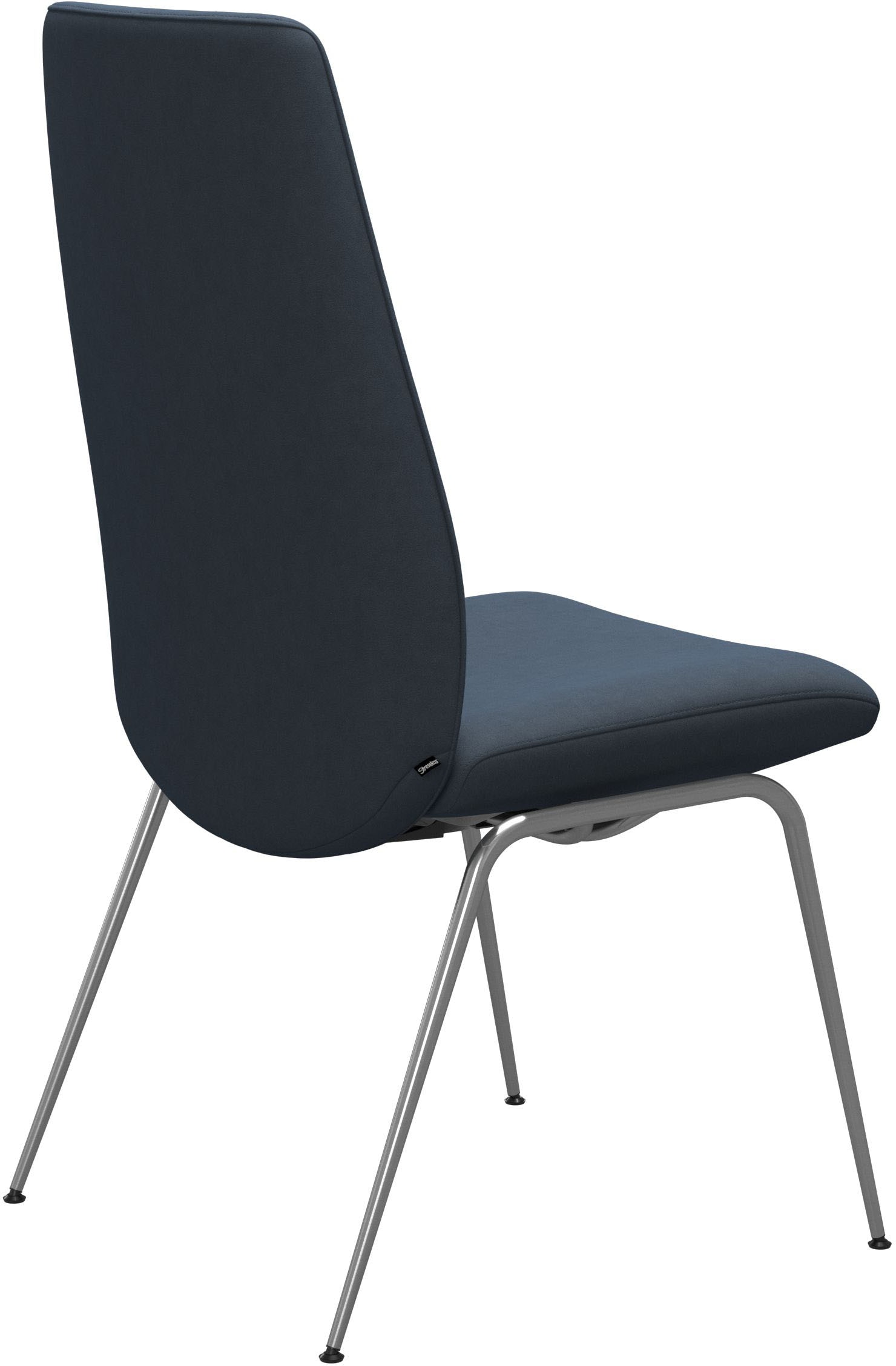 Stressless® Polsterstuhl »Laurel«, Microfaser DINAMICA, High Back, Größe L, mit Beinen aus Stahl in Chrom glänzend