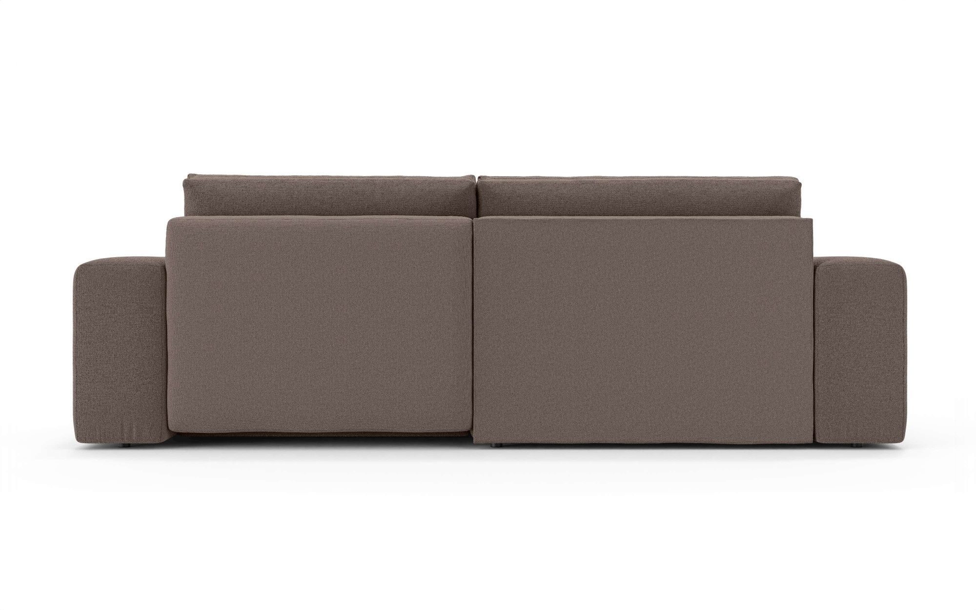 OTTO home Ecksofa »MATTS Schlafsofa mit Bettkasten, Maße B/T/H: 265/159/89 cm«, L-Form mit Recamiere rechts oder links, hoher Sitzkomfort