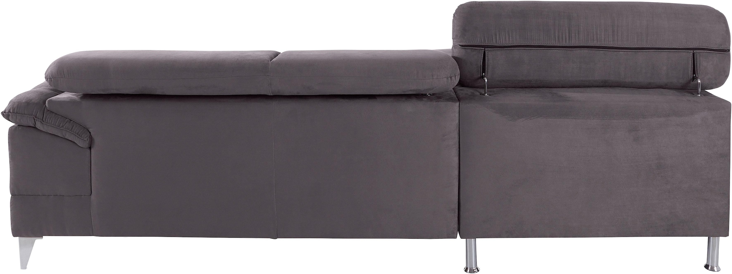 COTTA Ecksofa »Caluso L-Form«, mit Kopfteilverstellung, wahlweise mit Bettfunktion & Bettkasten
