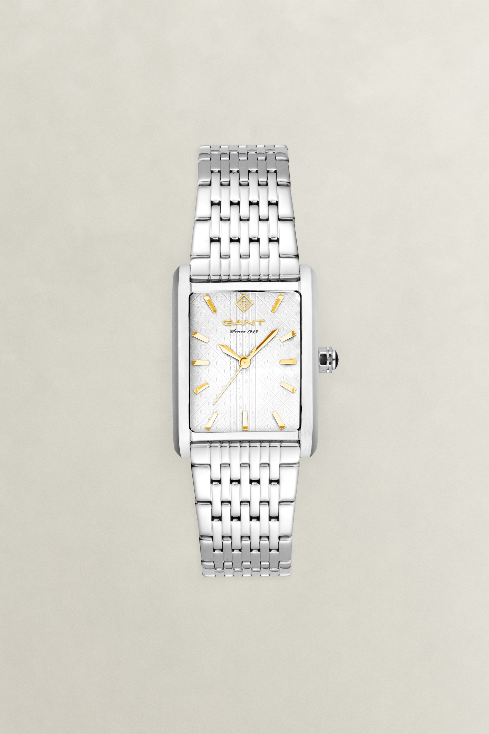 Gant Quarzuhr »Rhode Island« Armbanduhr, Damenuhr, Edelstahlarmband, analog