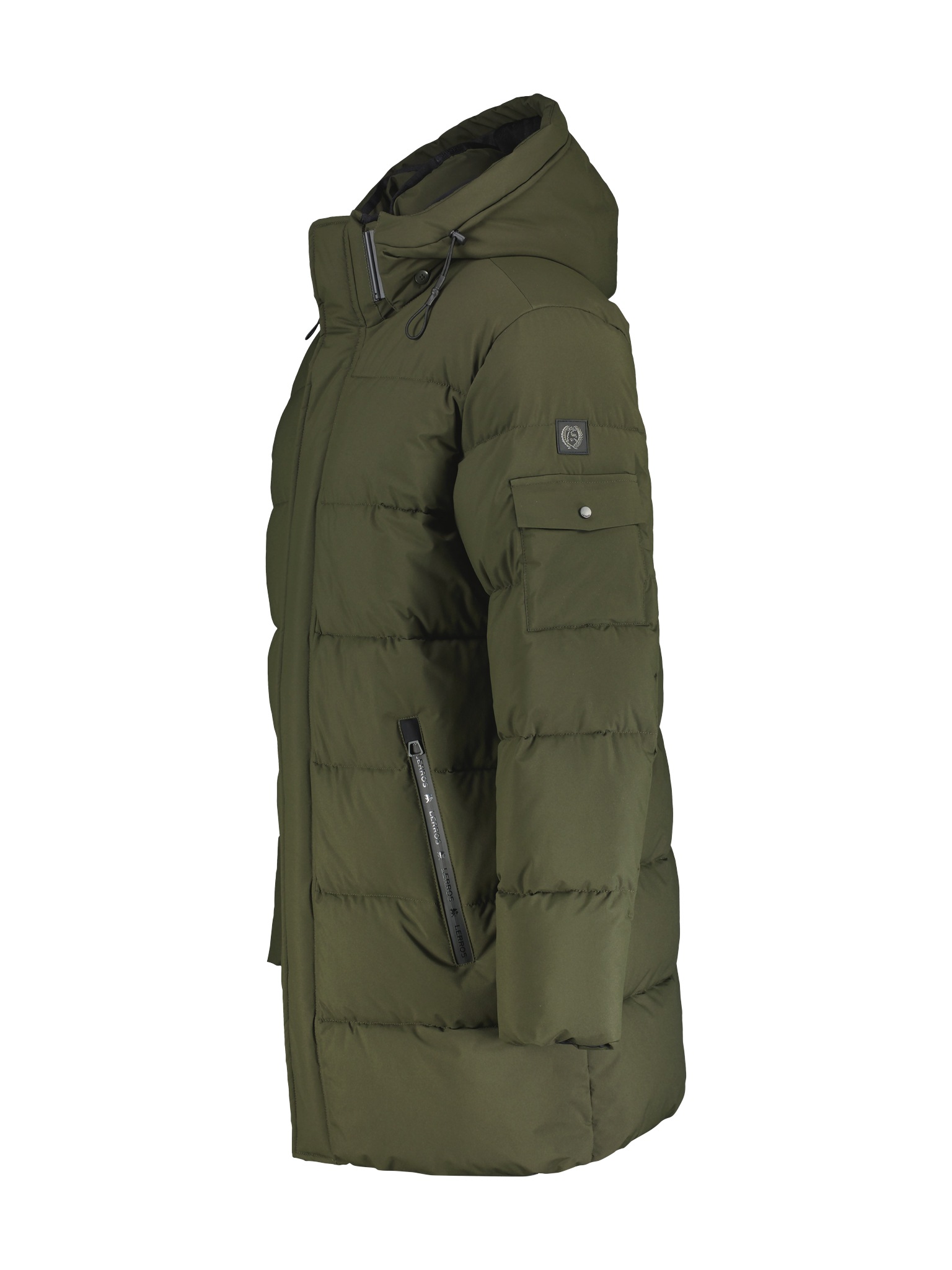 LERROS Outdoorjacke, mit Kapuze, mit Reißverschlusstaschen