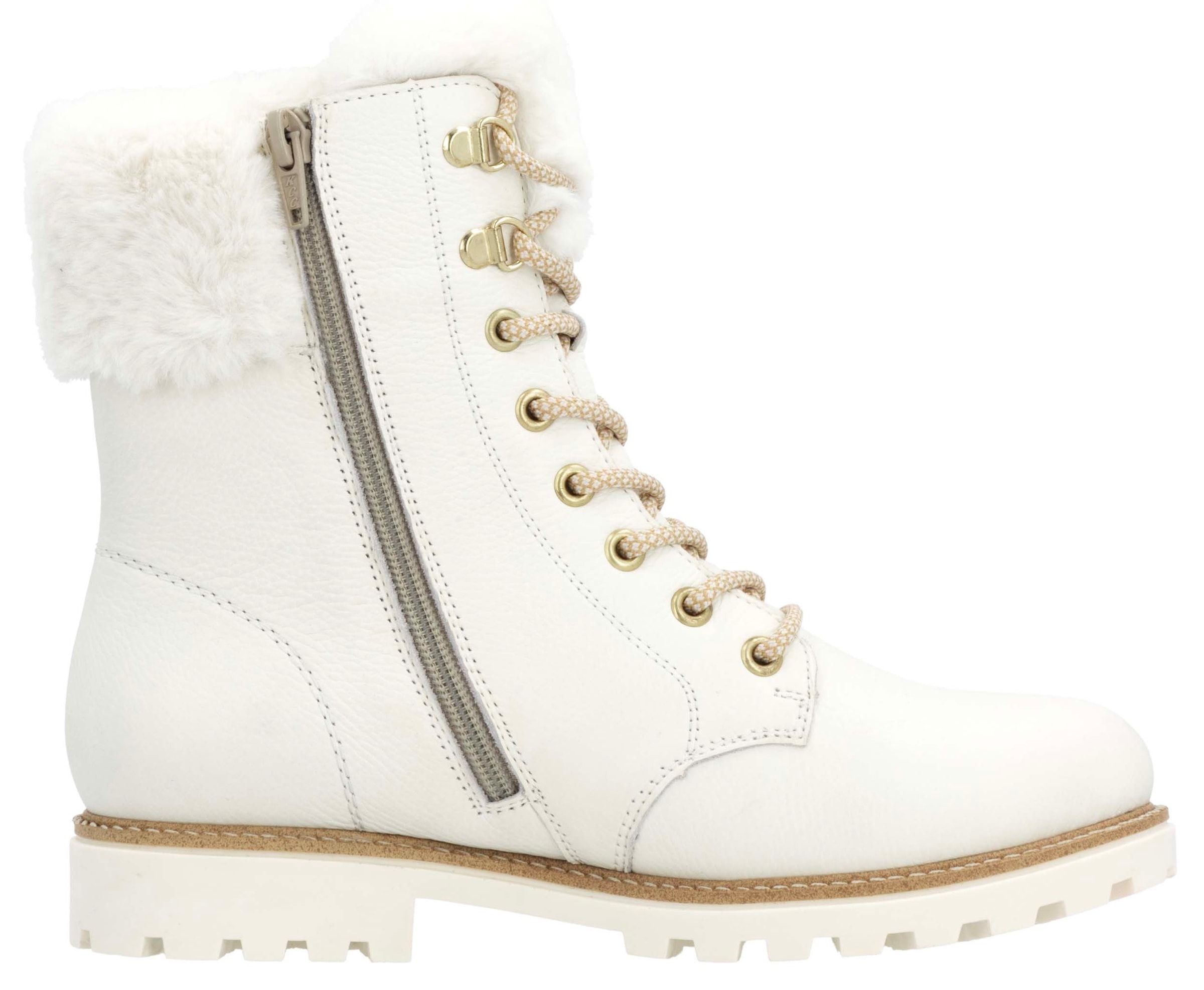 Remonte Winterboots »Elisabeth Hurley-Collection«, Schnürboots, Outdoorschuh, Schnürstiefelette mit Zierschnalle
