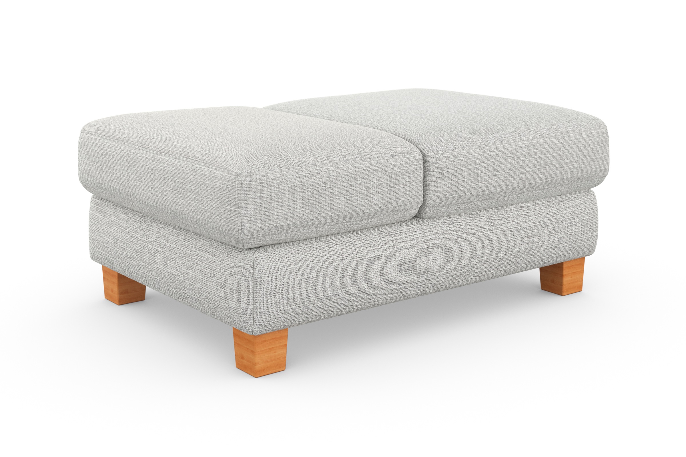 sit&more Polsterhocker »Dundee« mit Klappfunktion, Federkern und hochwertigen Massivholzfüßen