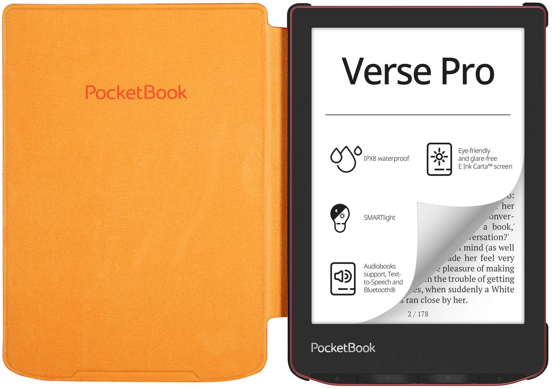 PocketBook Flip Case »Shell Cover«, für PocketBook Verse und Verse Pro