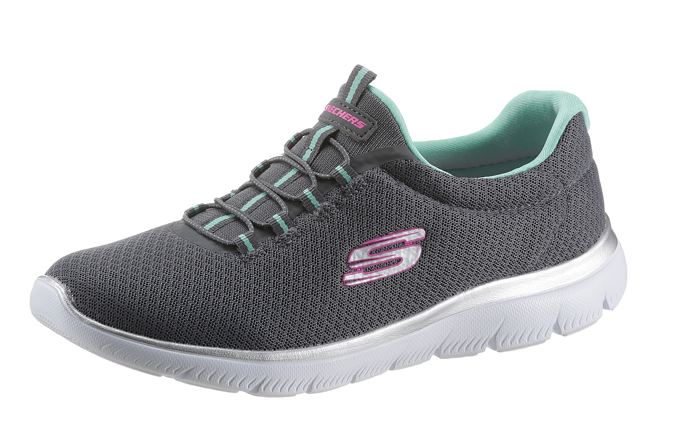 Skechers Slip-On Sneaker »SUMMITS«, mit online dezenten Kontrast-Details kaufen