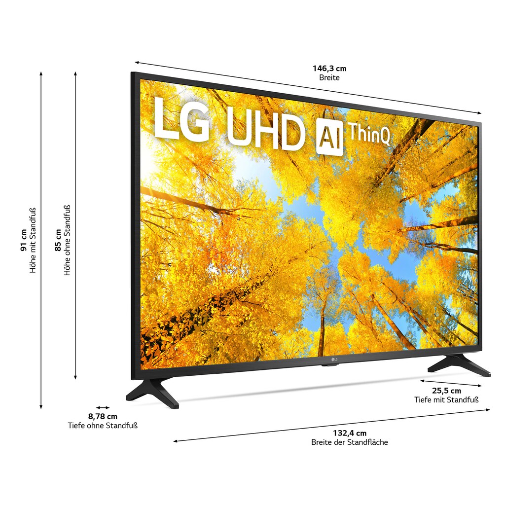 LG LED-Fernseher »65UQ75009LF«, 164 cm/65 Zoll, 4K Ultra HD, Smart-TV