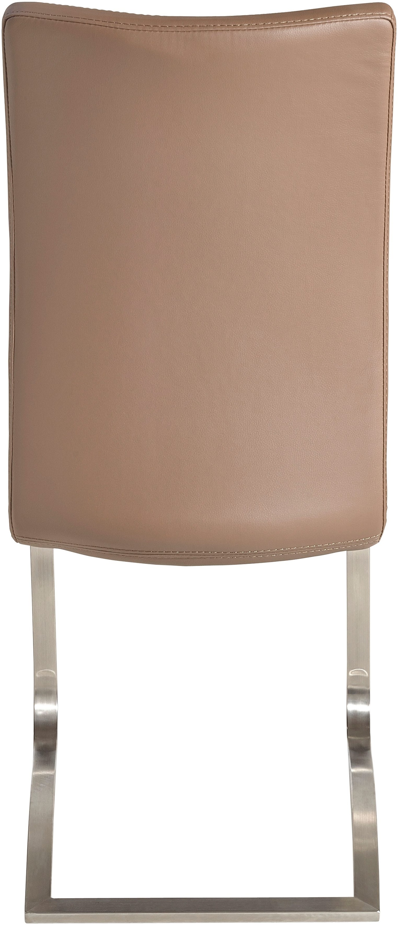 MCA furniture Freischwinger »Arco«, (Set), 2 St., Leder, Stuhl mit Echtlederbezug, belastbar bis 130 Kg