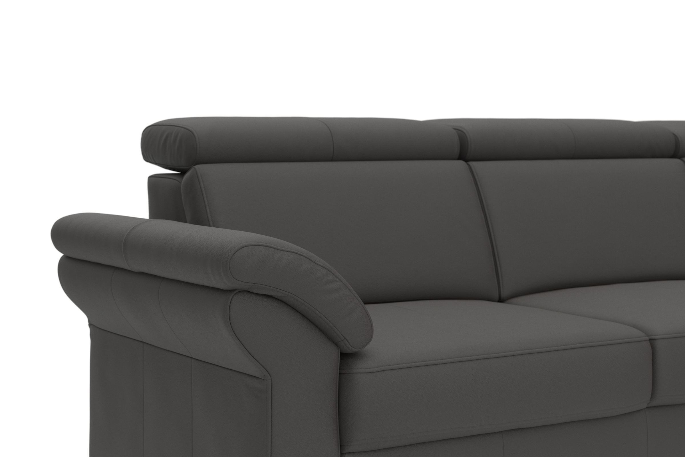sit&more Ecksofa, inklusive Kopfteilverstellung, wahlweise mit Bettfunktion und Bettkasten