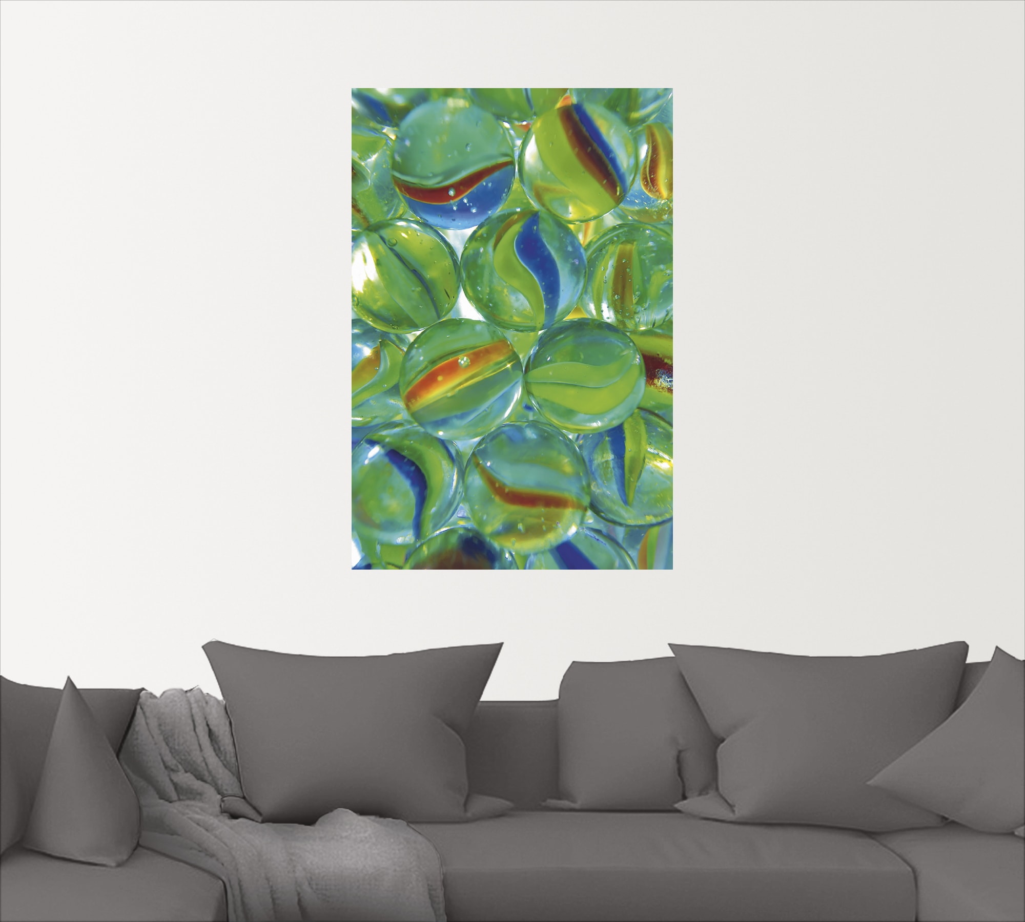 Artland Wandfolie »Murmeln«, Arrangements, (1 St.), selbstklebend