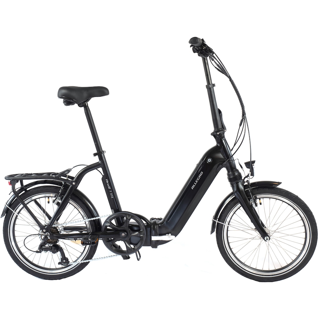 ALLEGRO E-Bike »Andi 7 374«, 7 Gang, microSHIFT, Heckmotor 250 W