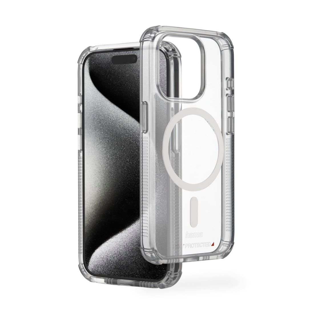 Hama Smartphone-Hülle »Handyhülle „Extreme Prot.“ f. iPhone 15 Pro Max (f. MagSafe, stoßfest)«, Apple iPhone 15 Pro Max