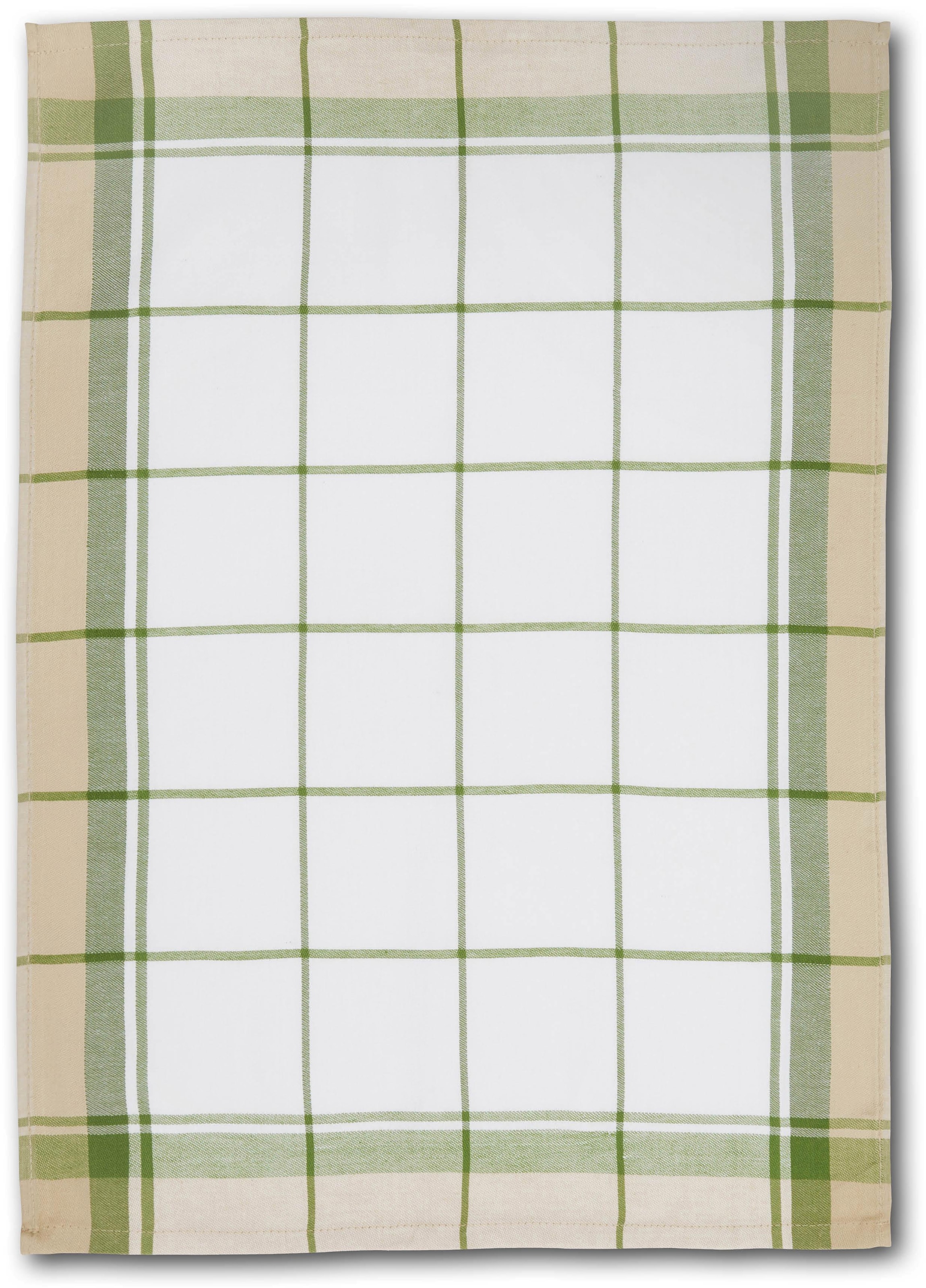 Dyckhoff Geschirrtuch »KARO, Maße je Tuch ca. 50x70 cm«, (Set, 6 tlg.), mit drei verschiedenen Motiven