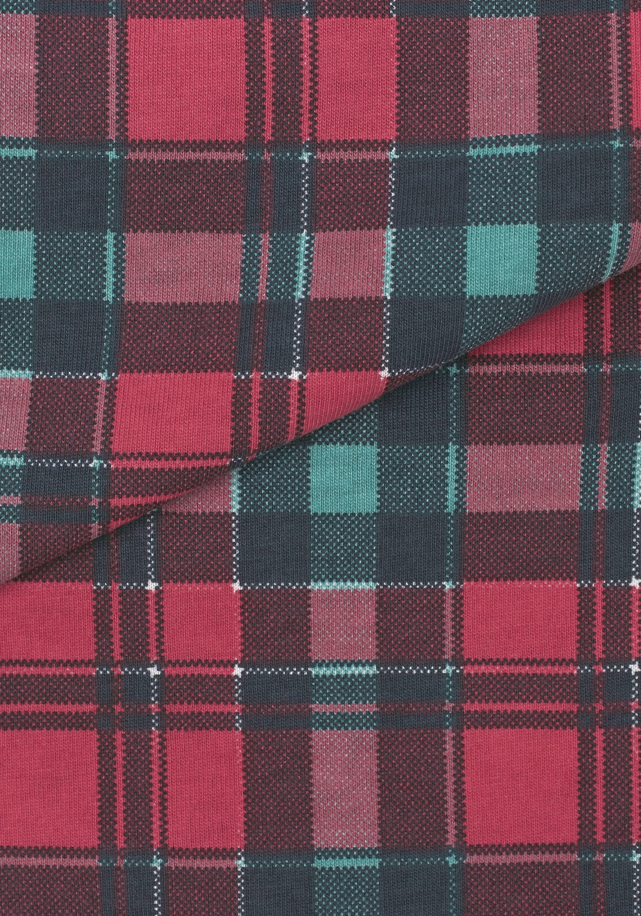 H.I.S Capri-Pyjama, (2 tlg., %Sale jetzt Hose und Stück), passendem mit karierter 1 im Basic-Shirt