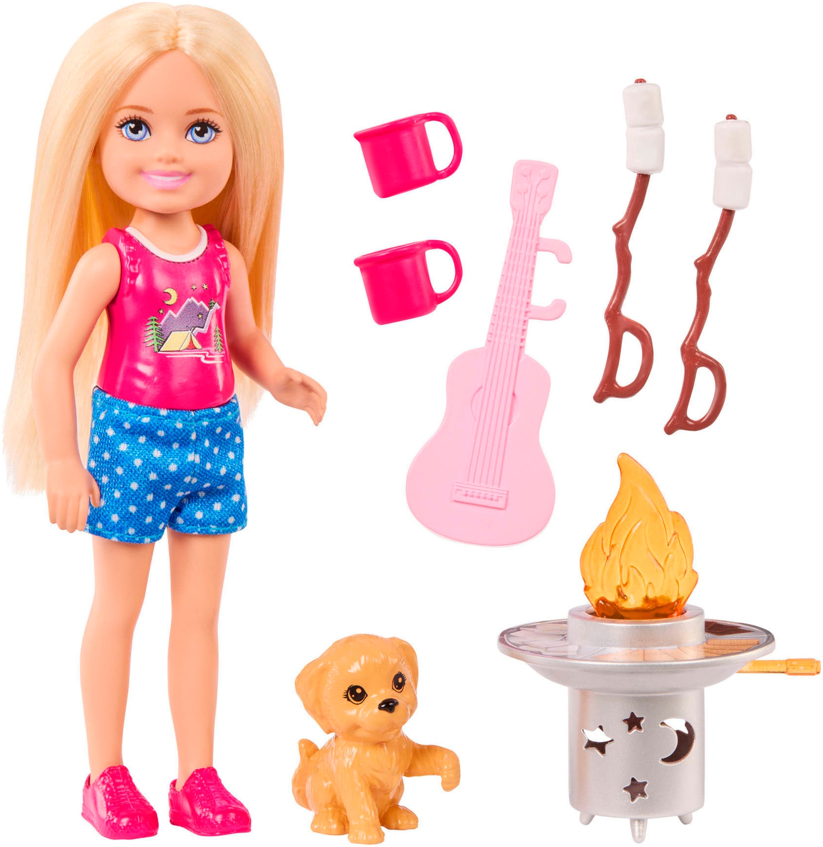 Barbie Anziehpuppe »Barbie Outdoor Adventure Chelsea«