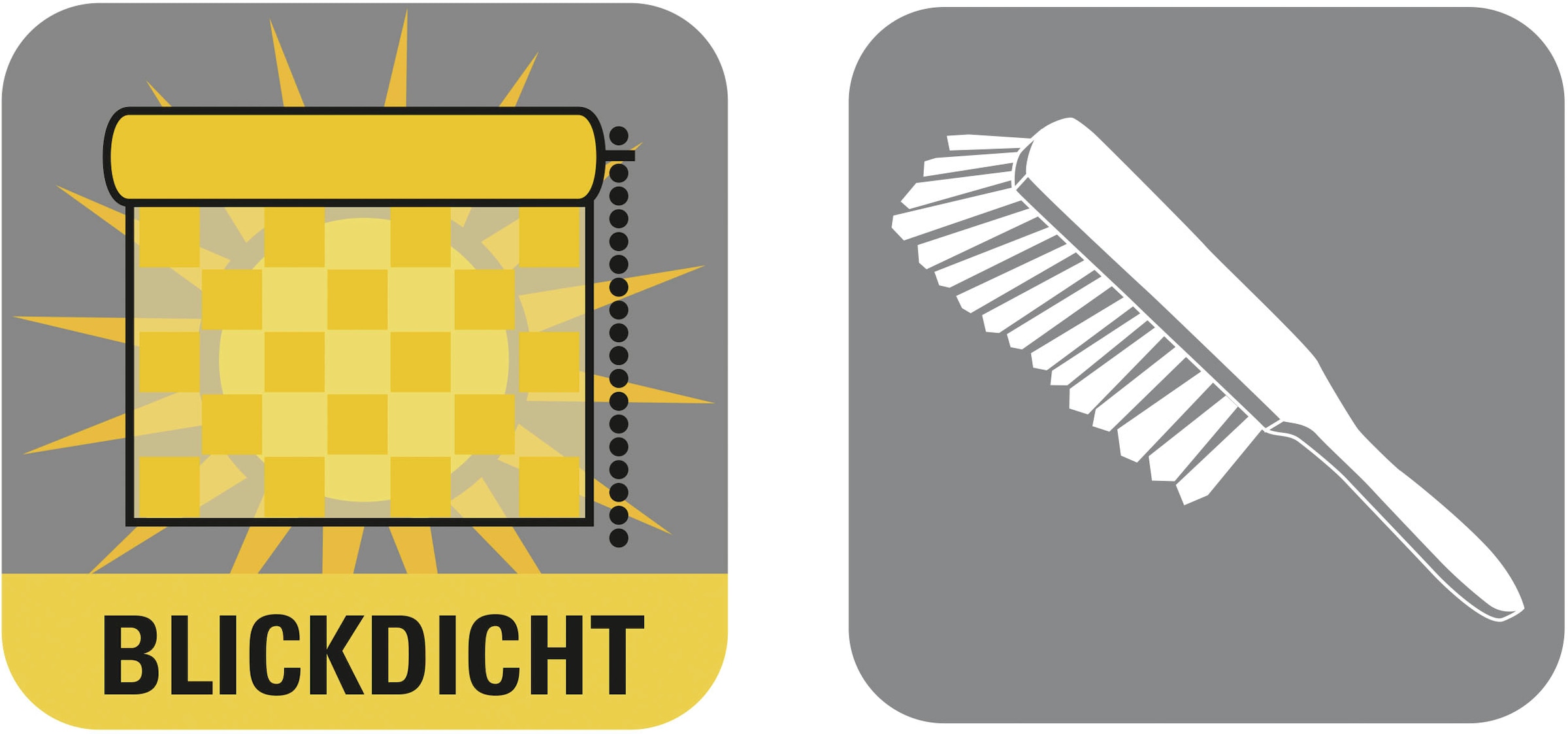 GARDINIA Doppelrollo »EASYFIX Duo Rollo Cut-Out Dreieck«, Lichtschutz, Sichtschutz, mit Bohren/ohne Bohren, freihängend, außergewöhnliche Lichteffekte durch Cut-Out Stoff