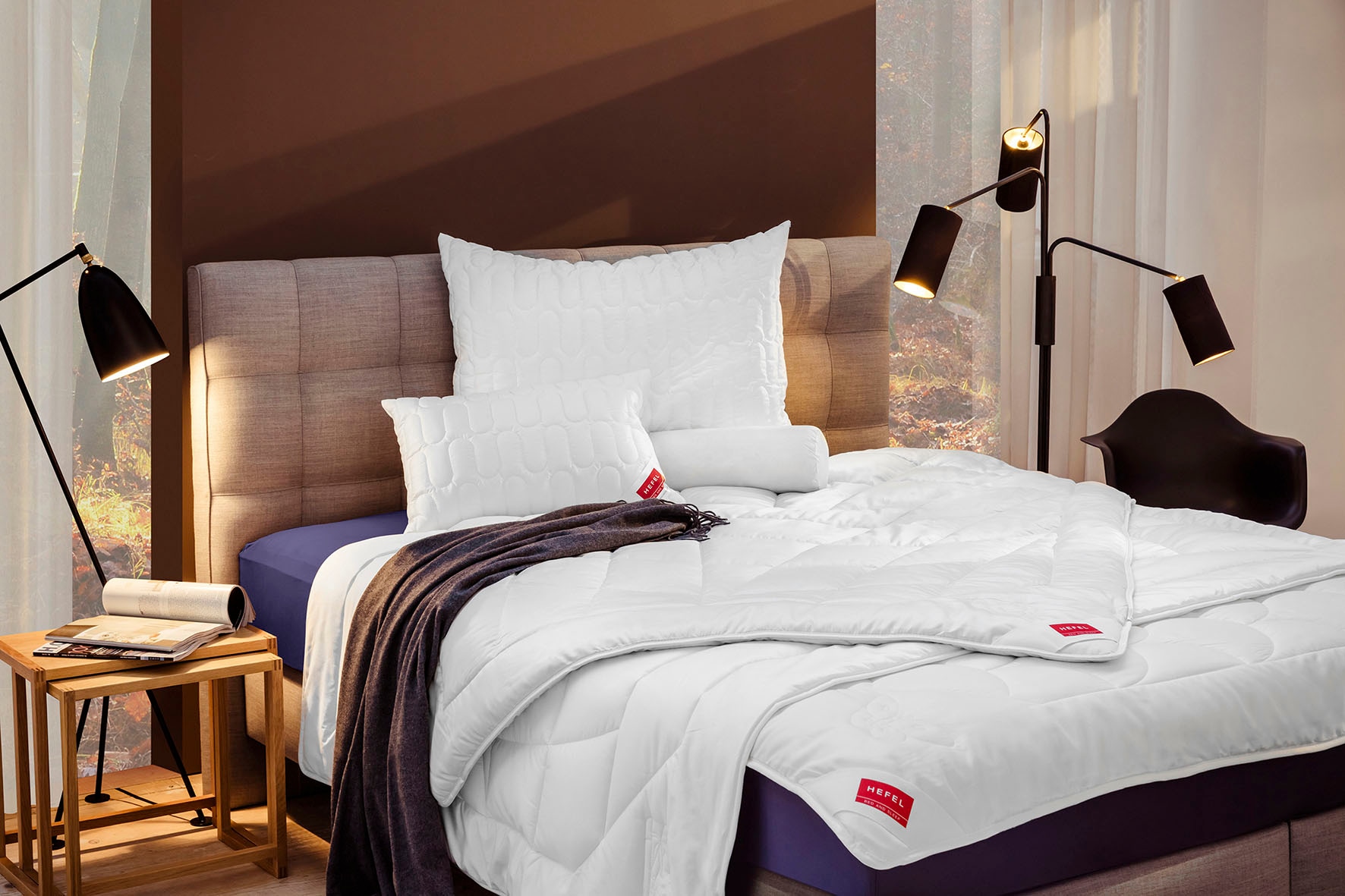 Hefel Naturfaserbettdecke »Pure Maize« leicht Füllung 100MaisPolyactide 1 S günstig online kaufen